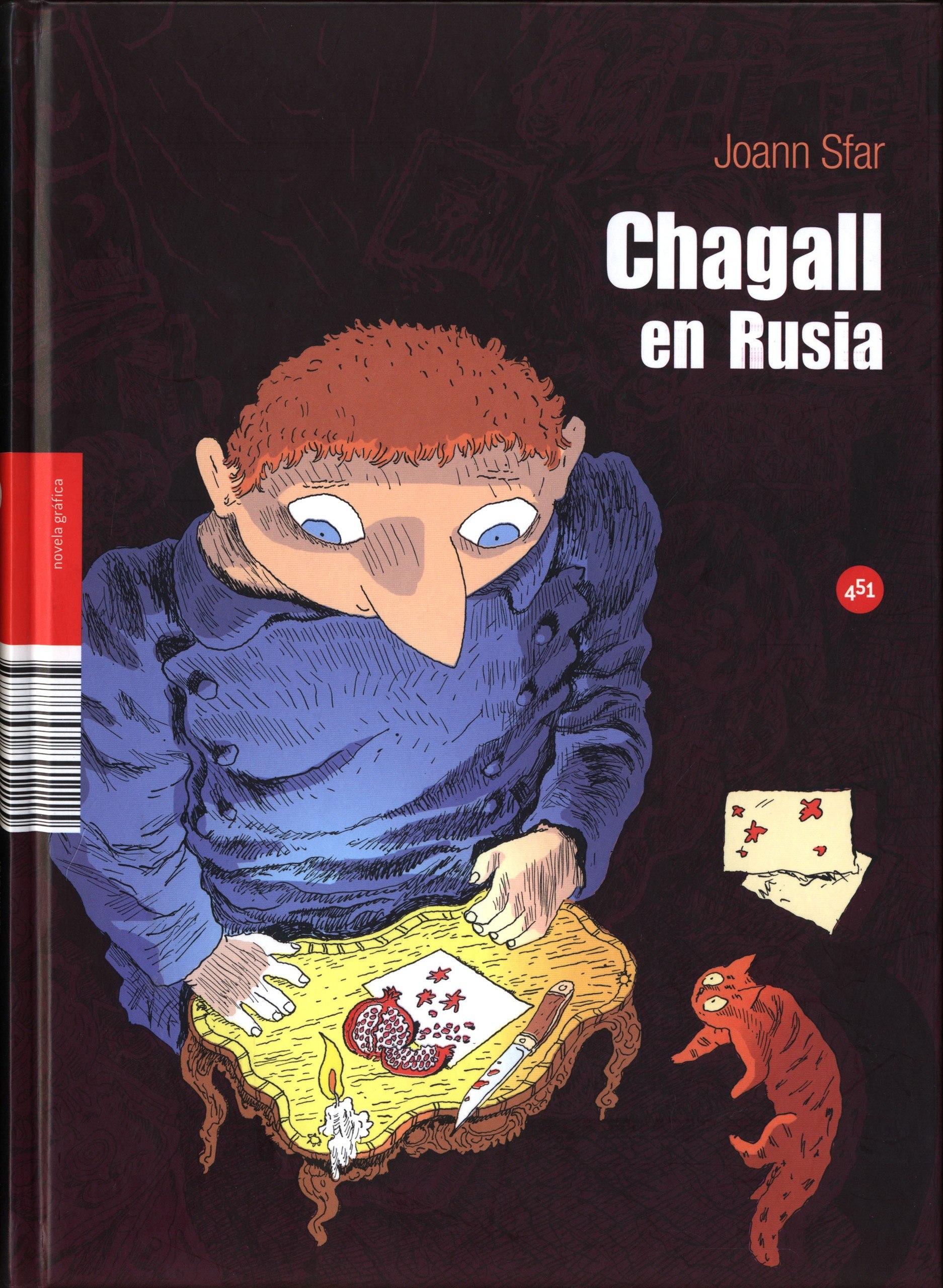 Portada ampliada de Chagall en Rusia