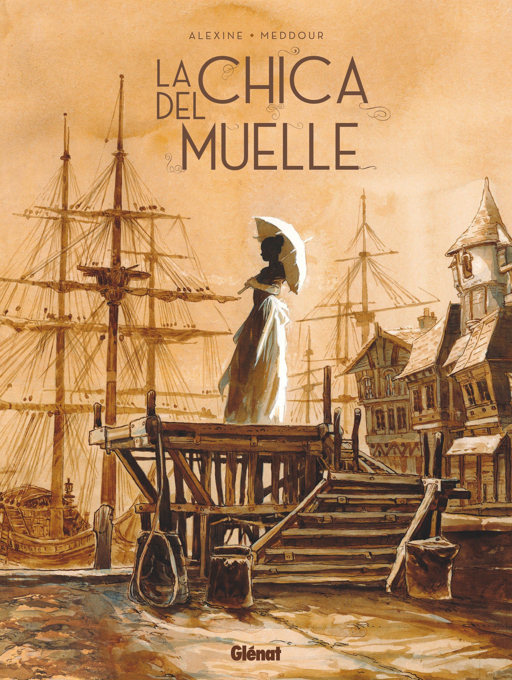 Portada ampliada de La chica del muelle