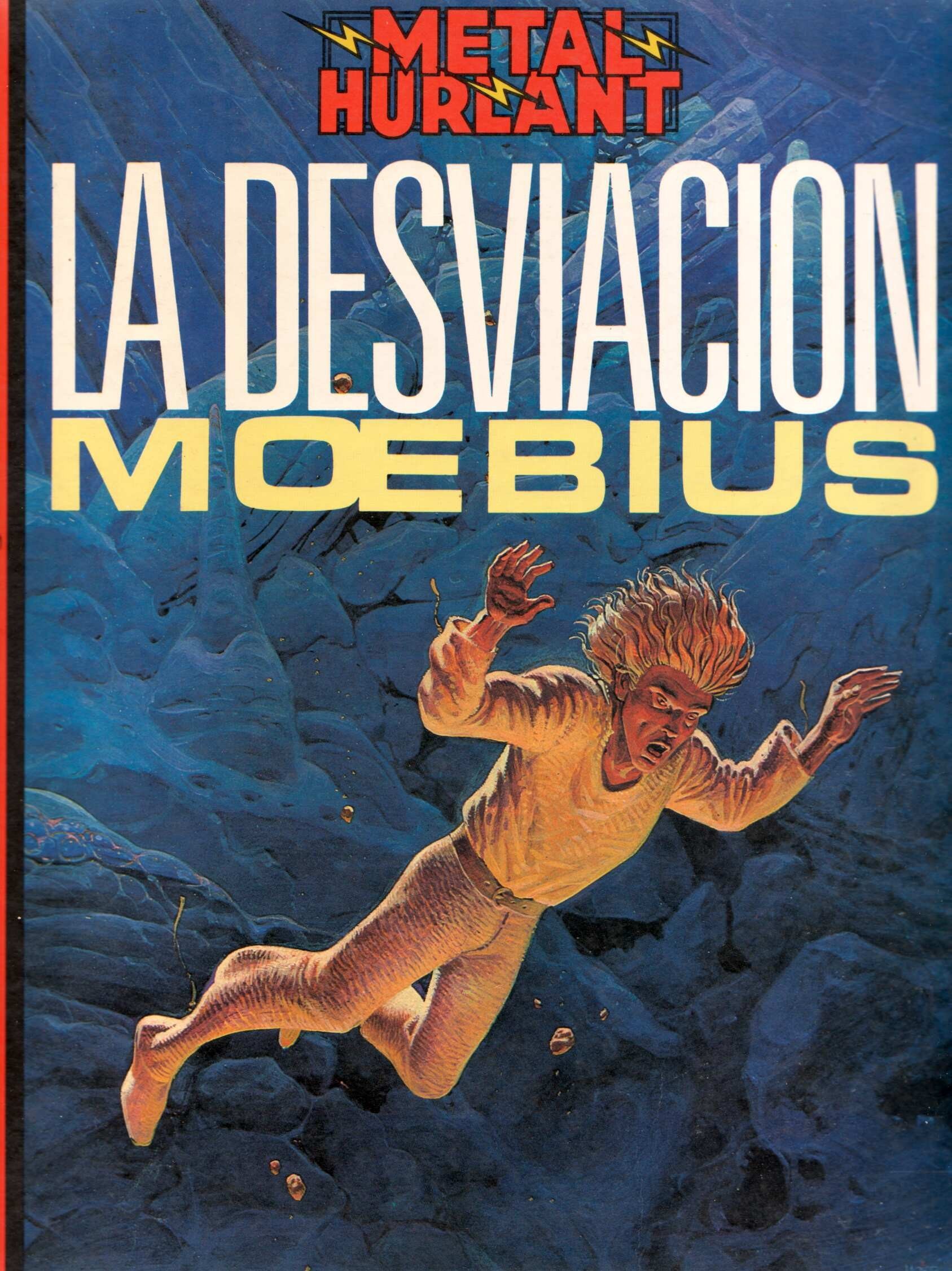 Portada ampliada de LA DESVIACION MOEBIUS