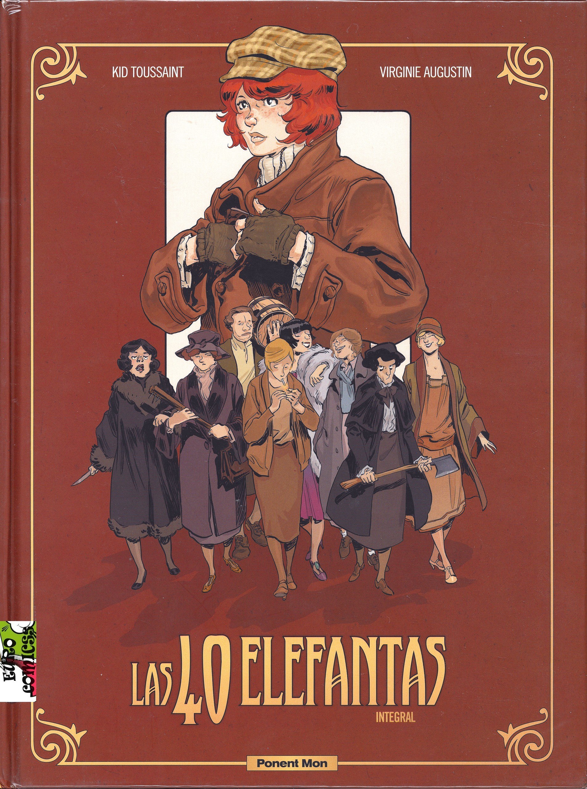 Portada ampliada de Las 40 Elefantas