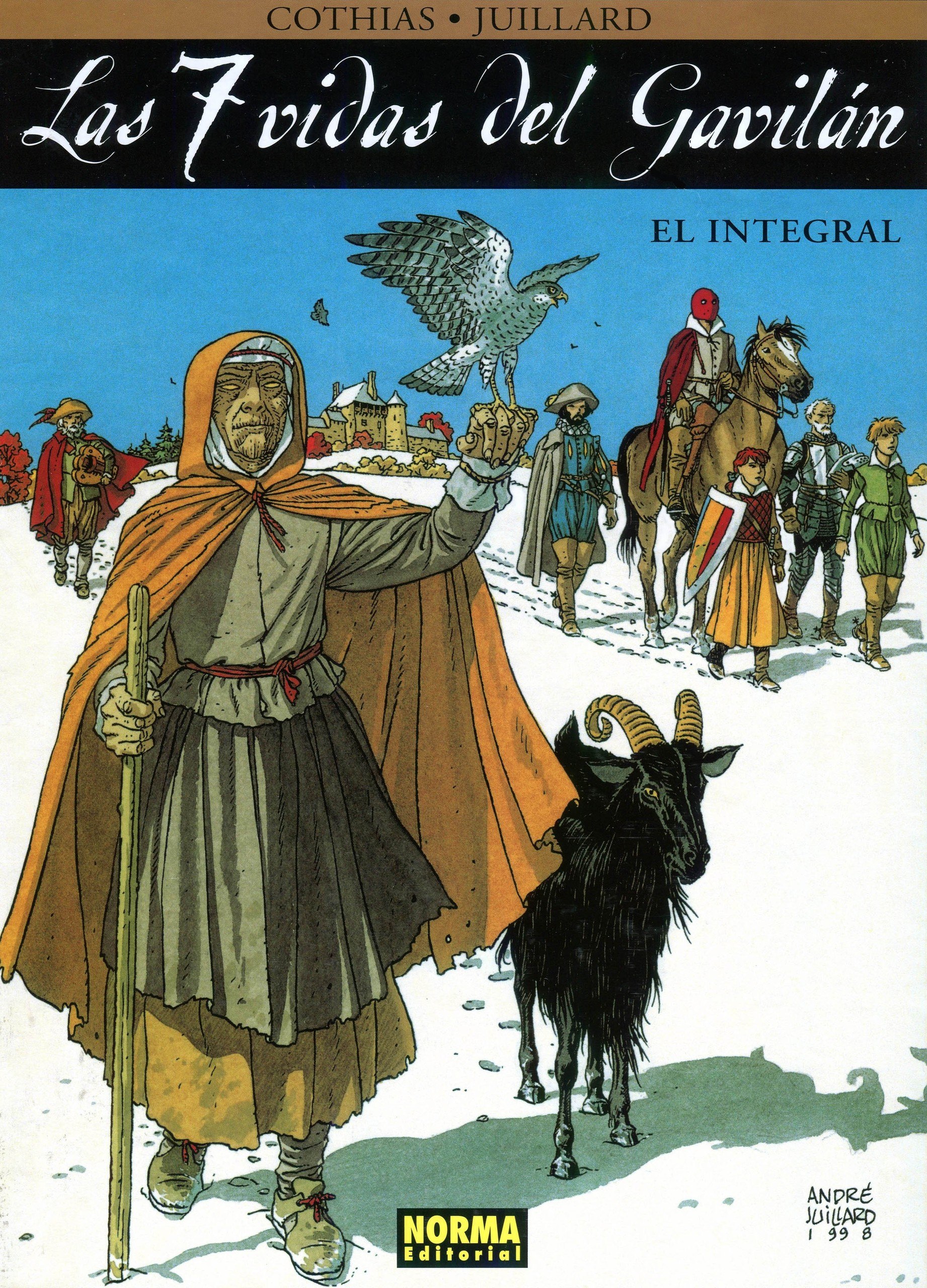 Portada ampliada de Las 7 vidas del Gavilan