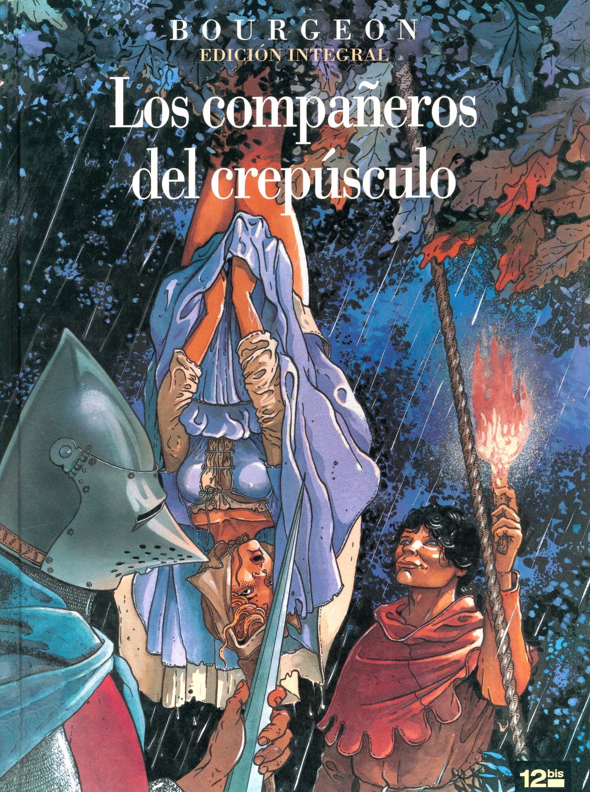 Portada ampliada de Los compañeros del crepúsculo