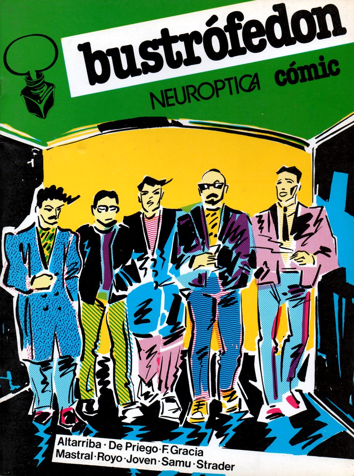 Portada ampliada de bustrófedon