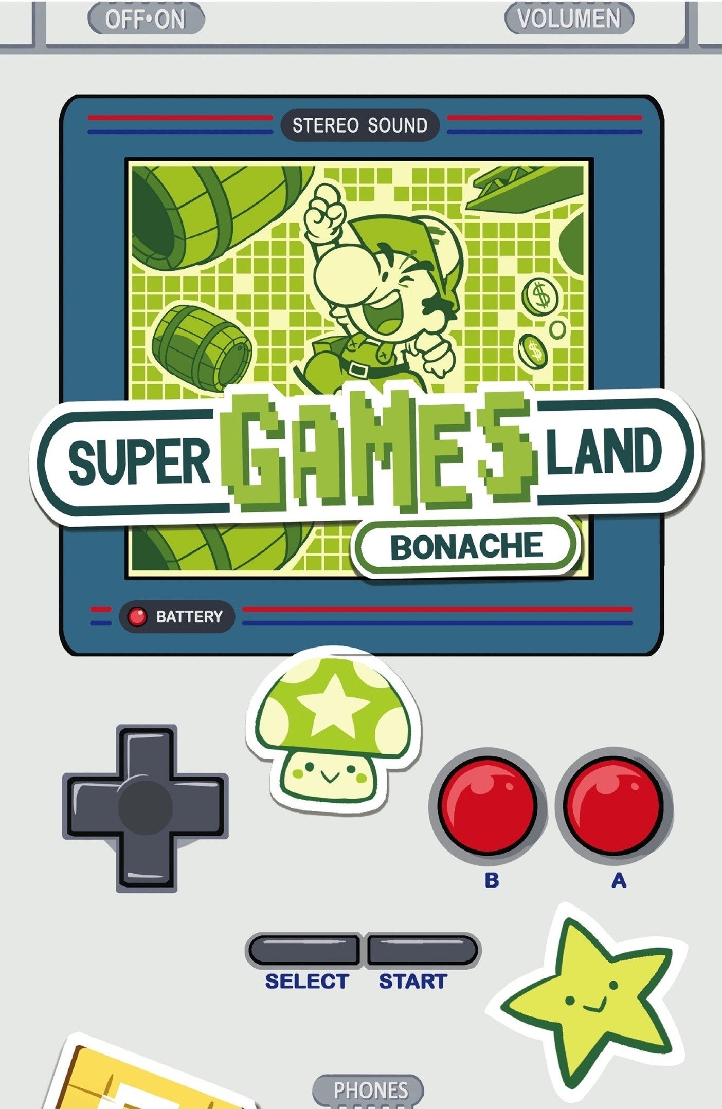 Portada ampliada de Super Games Land