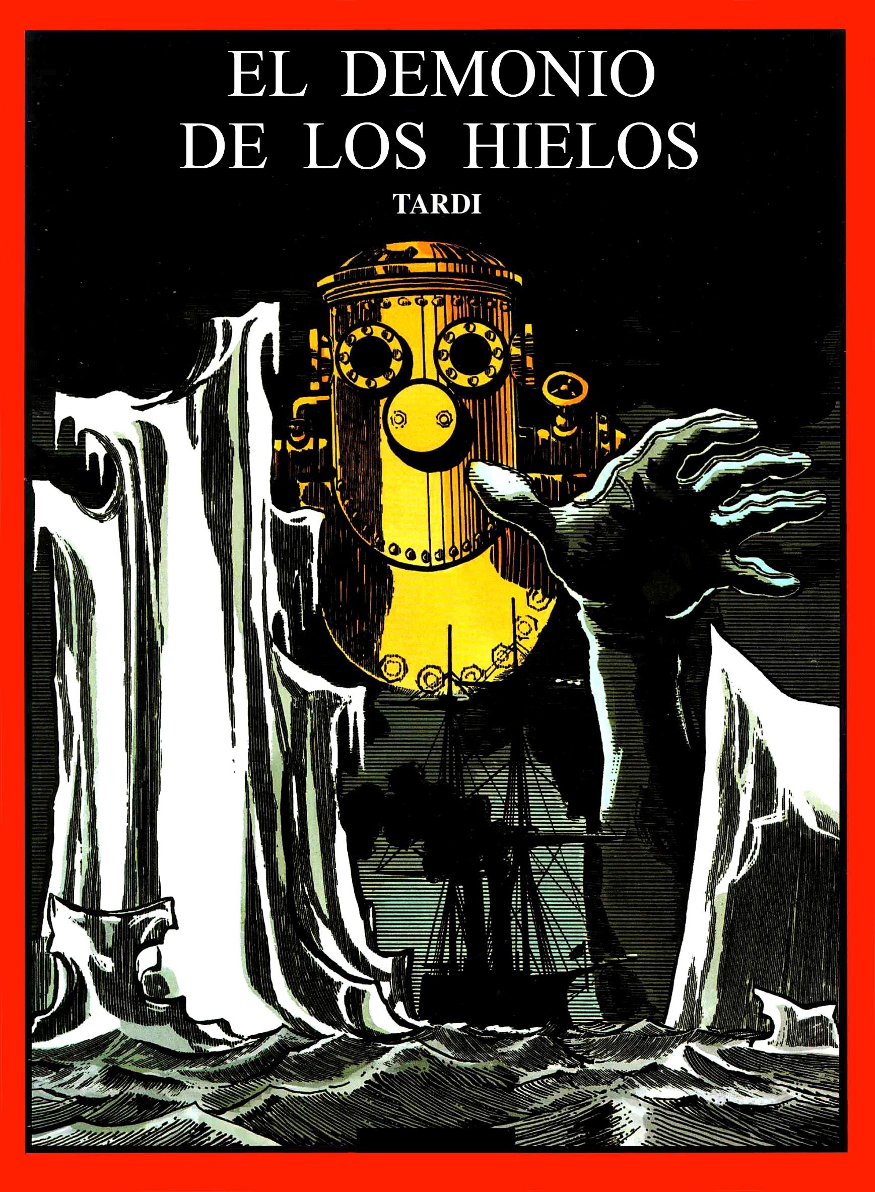 Portada ampliada de EL DEMONIO DE LOS HIELOS