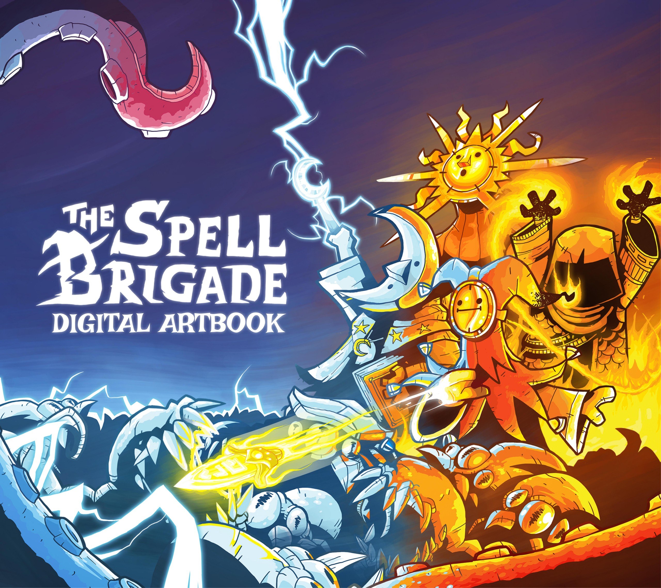 Portada ampliada de THE SPELL BRIGADE