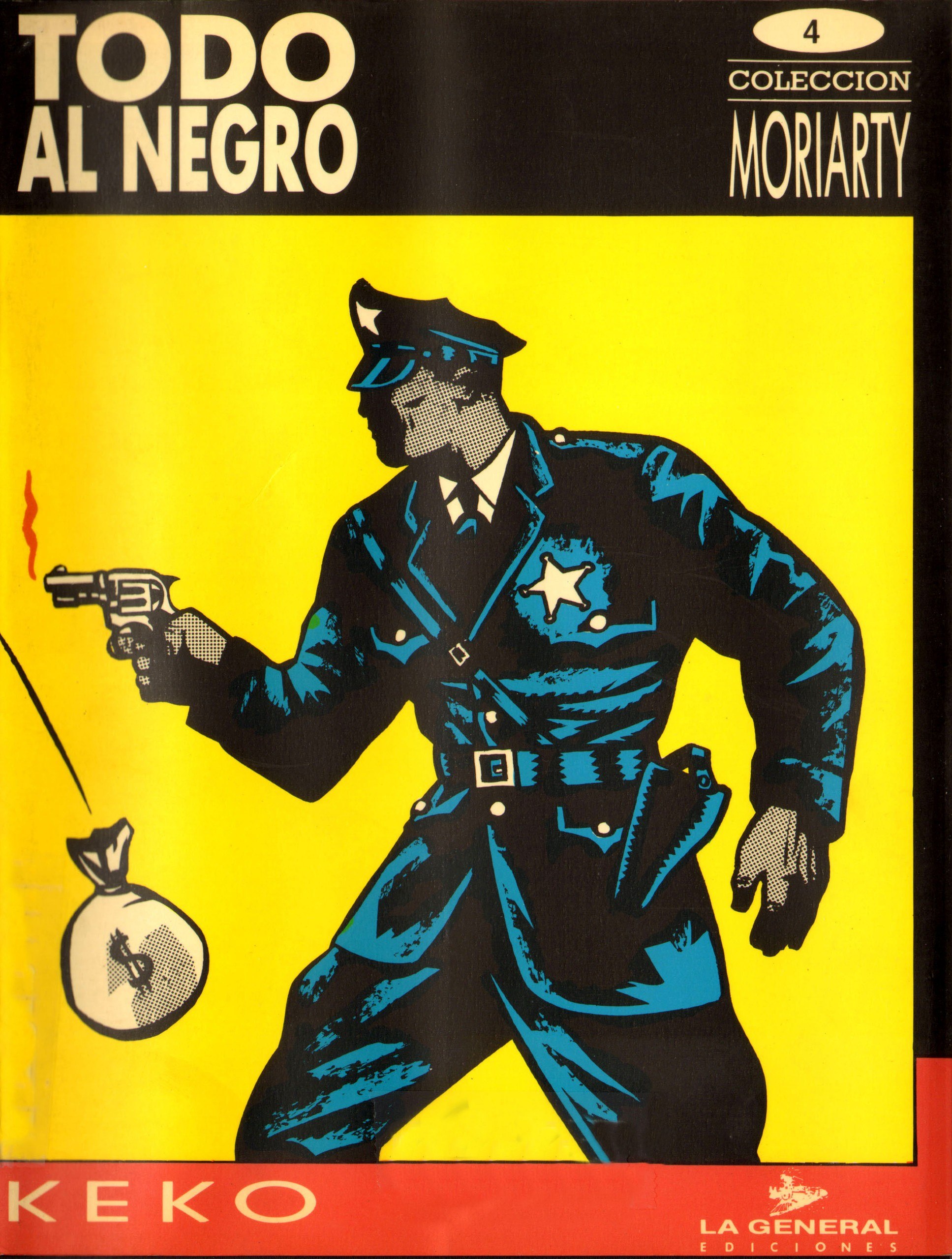 Portada ampliada de TODO AL NEGRO