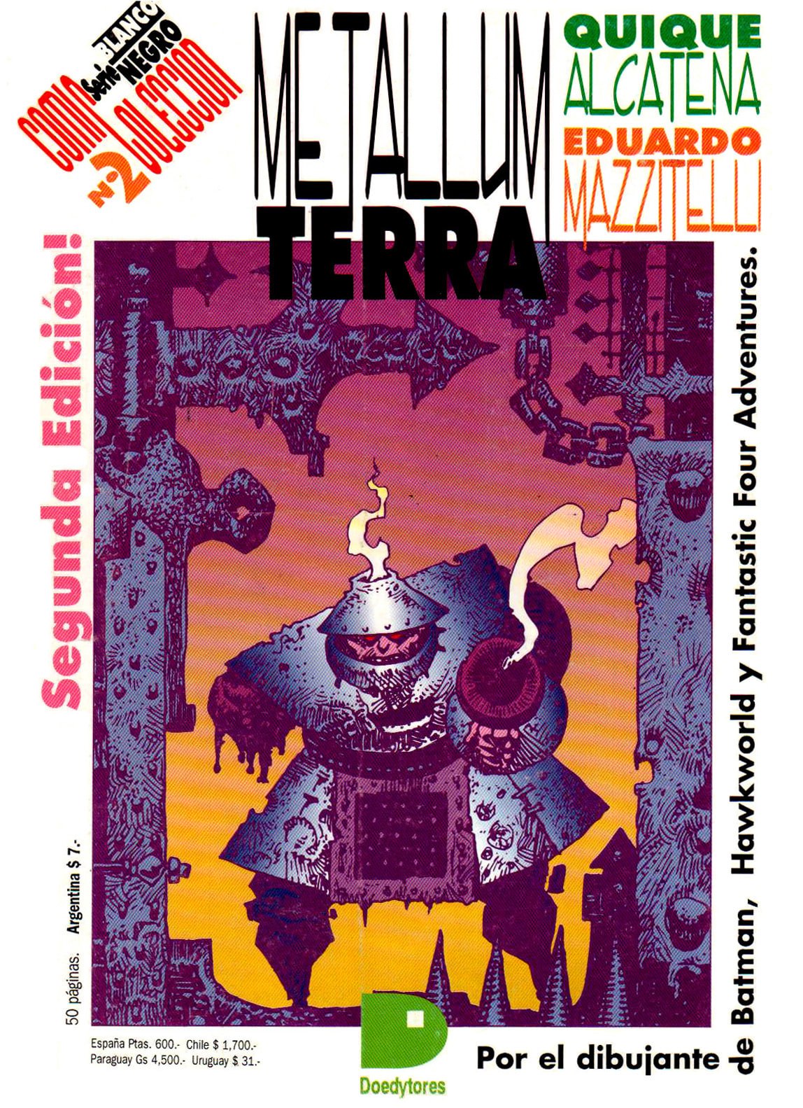 Portada ampliada de METALLUM TERRA