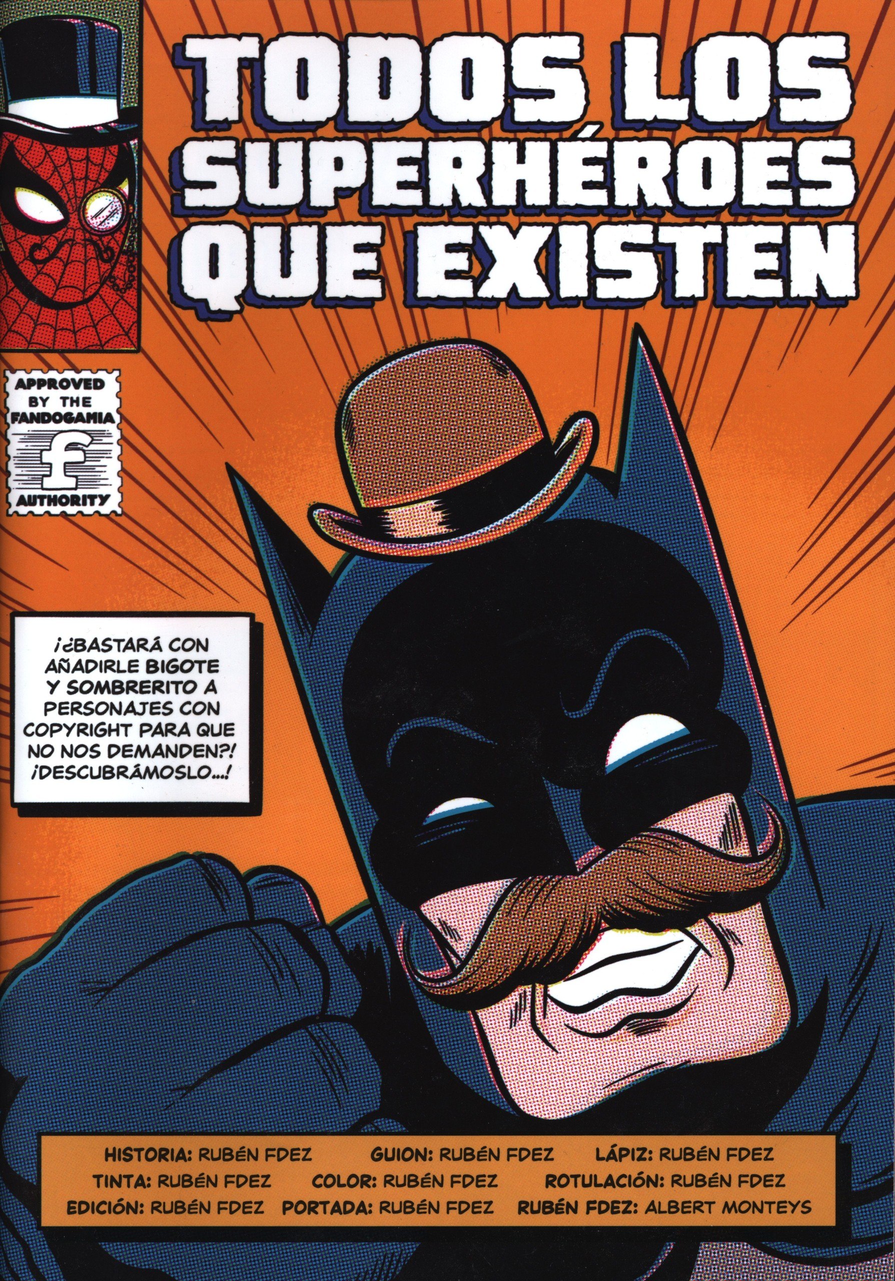 Portada ampliada de TODOS LOS SUPERHÉROES QUE EXISTEN