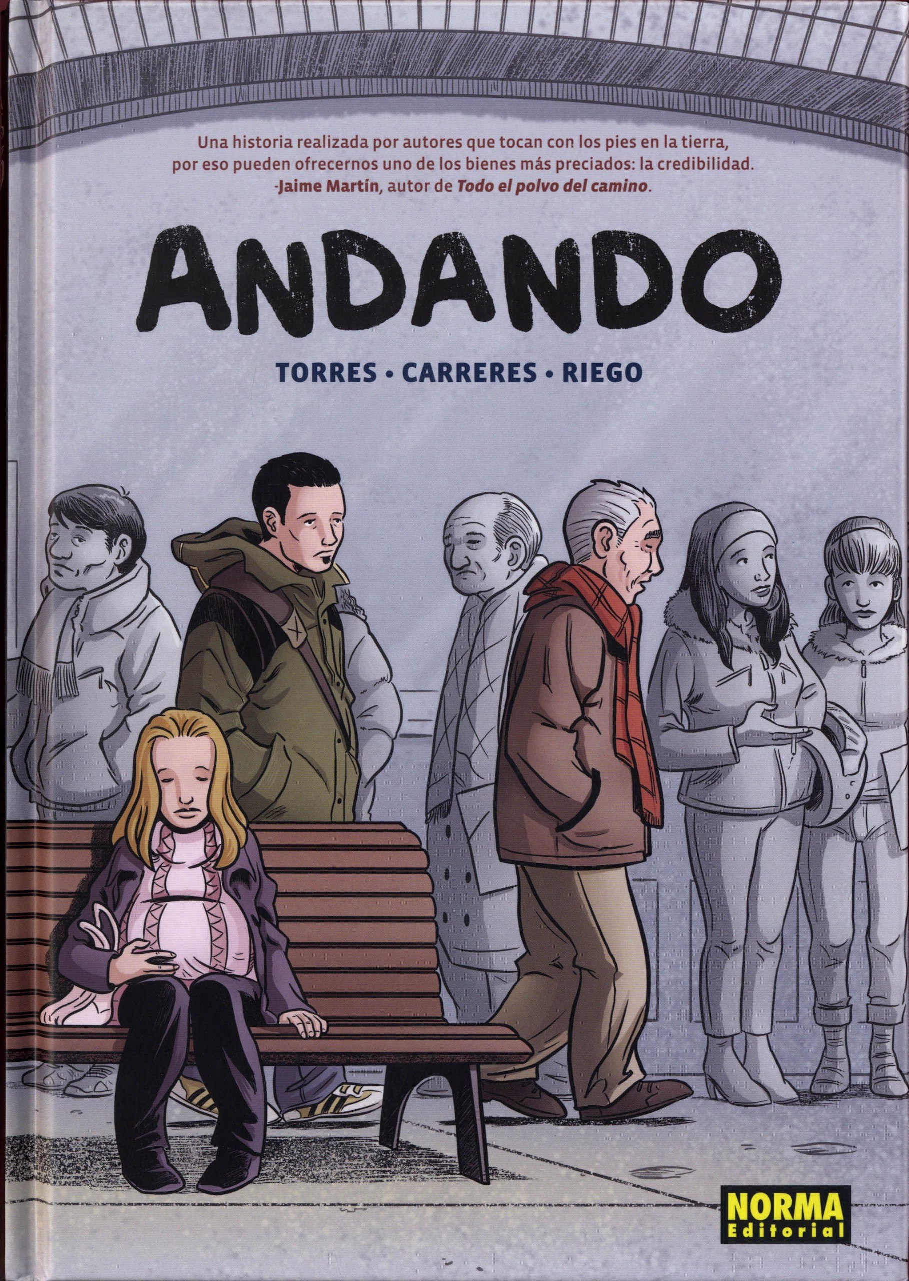 Portada ampliada de ANDANDO