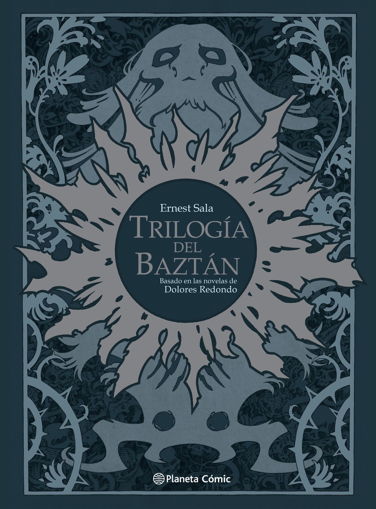 Portada ampliada de Trilogía del Baztán