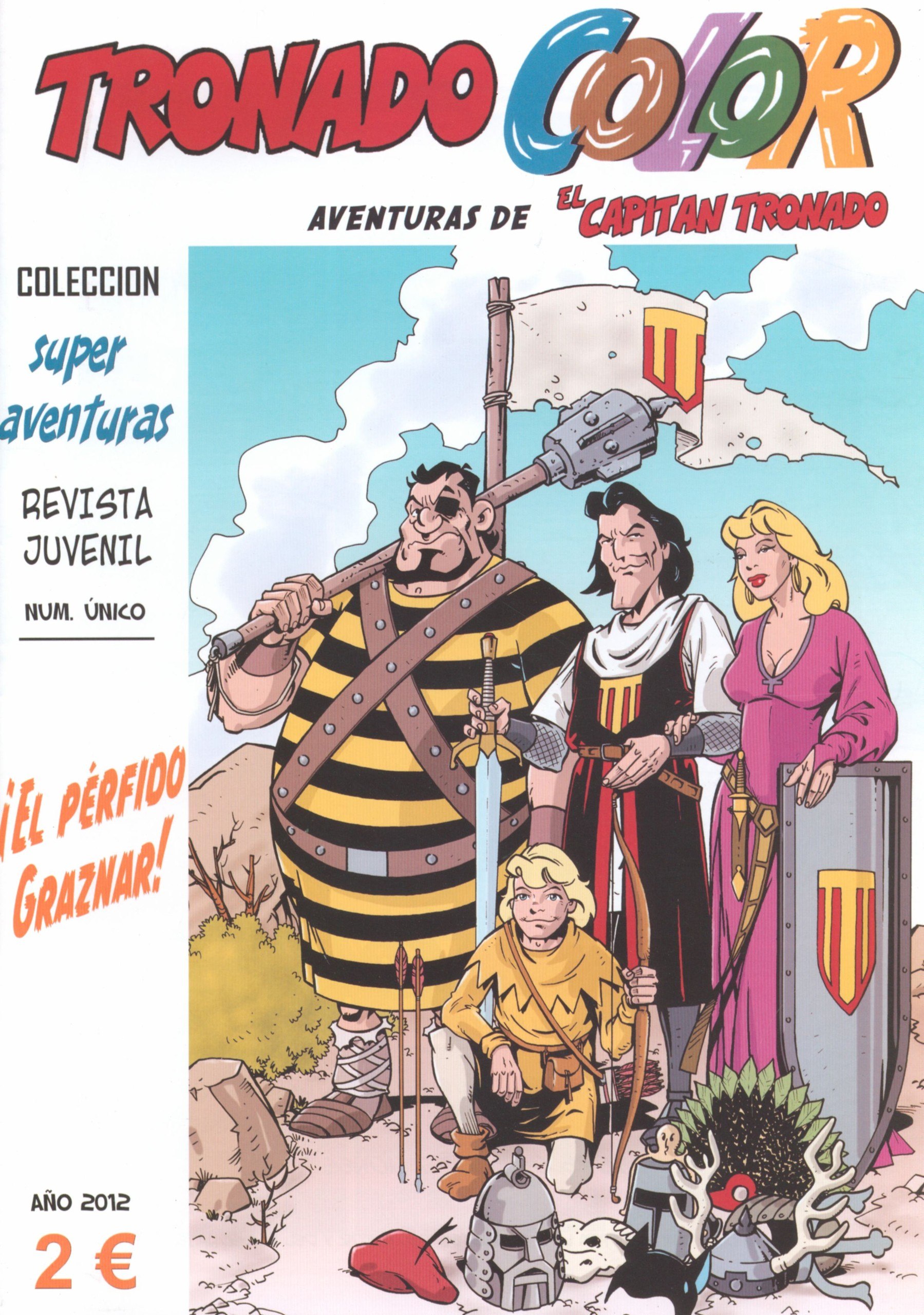 Portada ampliada de TRONADO COLOR