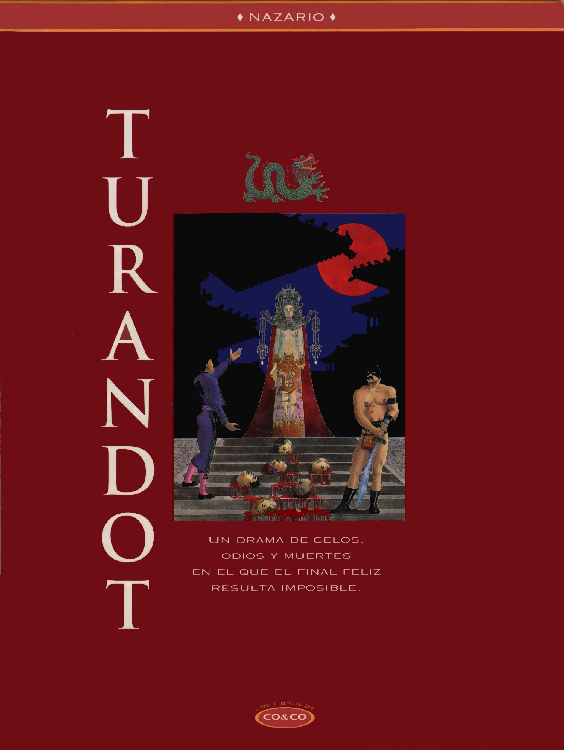 Portada ampliada de TURANDOT