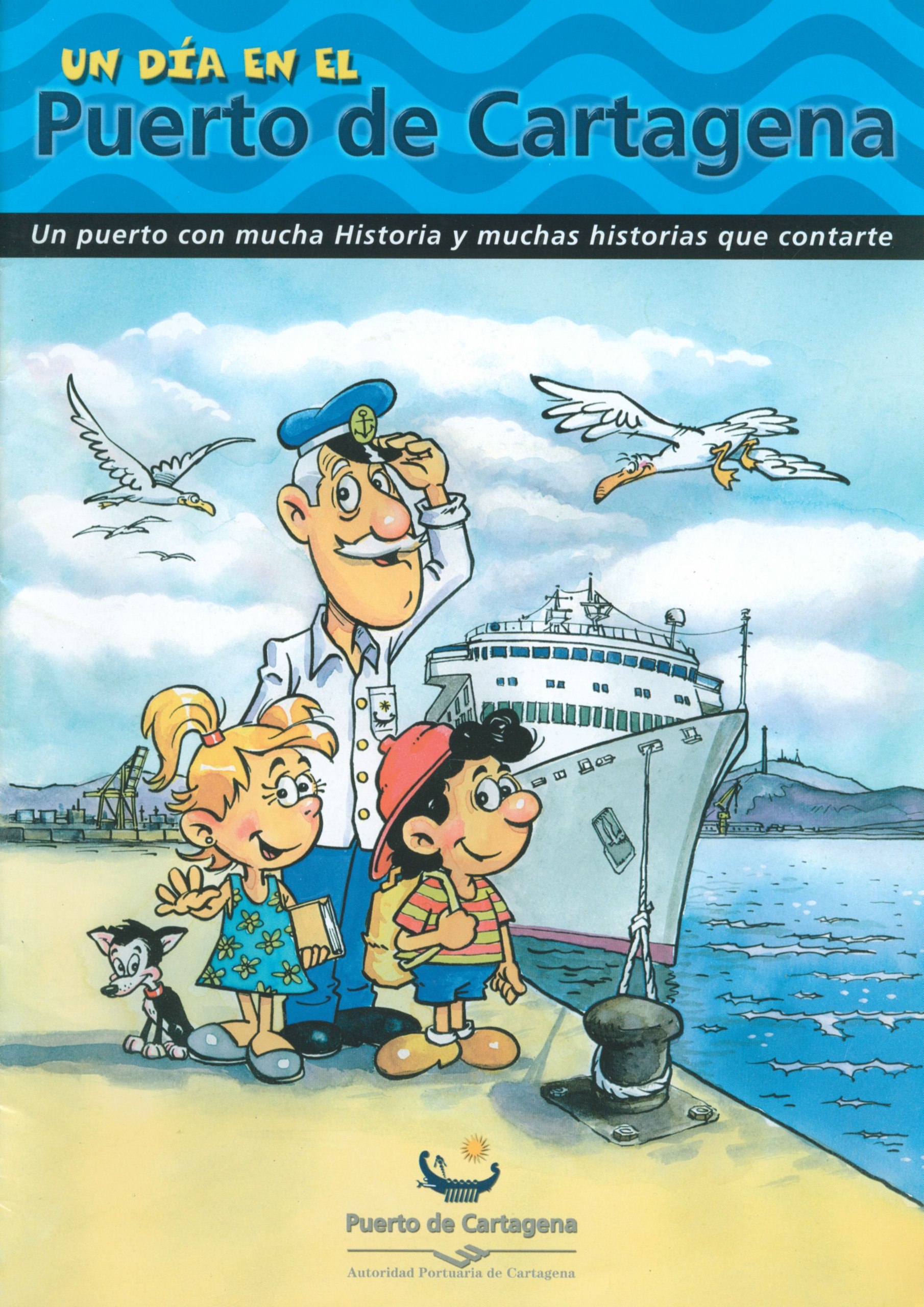 Portada ampliada de Un día en el Puerto de Cartagena