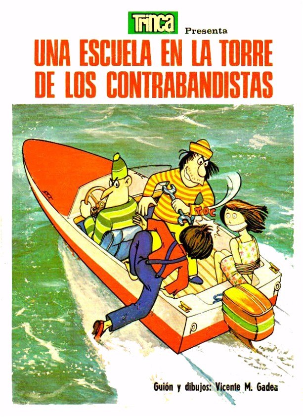Portada ampliada de UNA ESCUELA EN LA TORRE DE LOS CONTRABANDISTAS