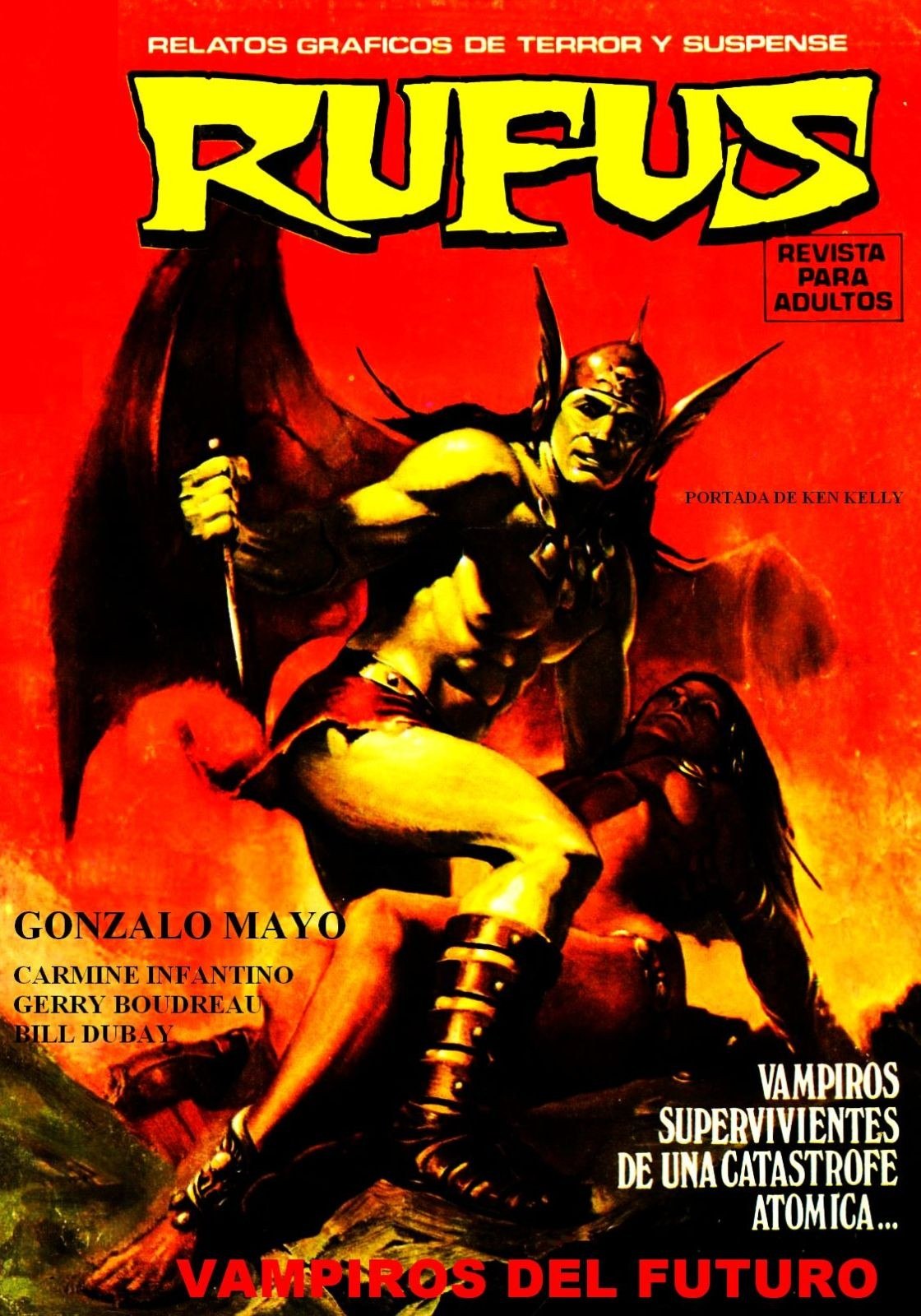 Portada ampliada de RUFUS