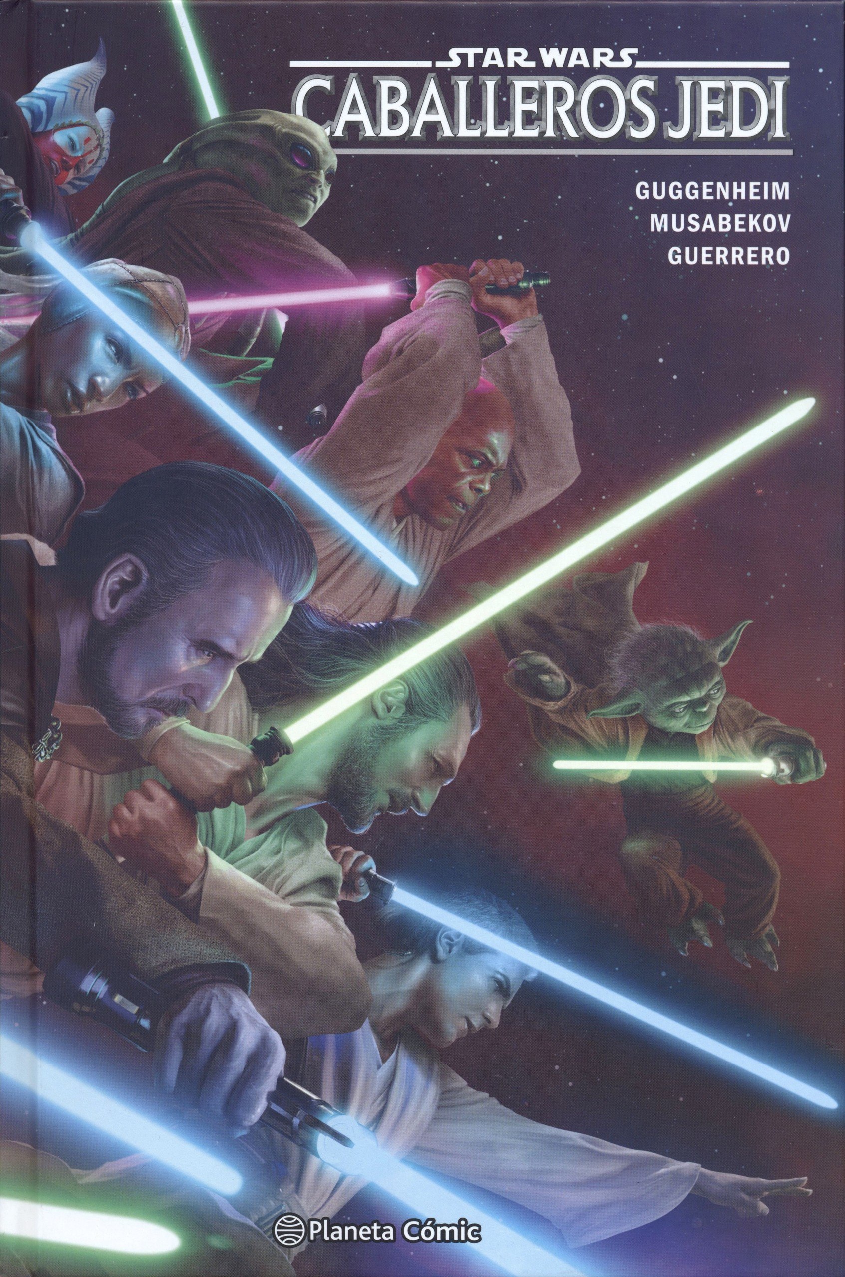 Portada ampliada de STAR WARS CABALLEROS JEDI