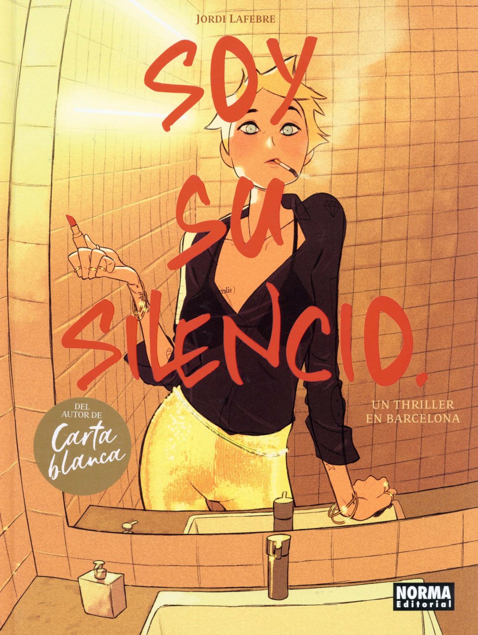 Portada ampliada de SOY SU SILENCIO