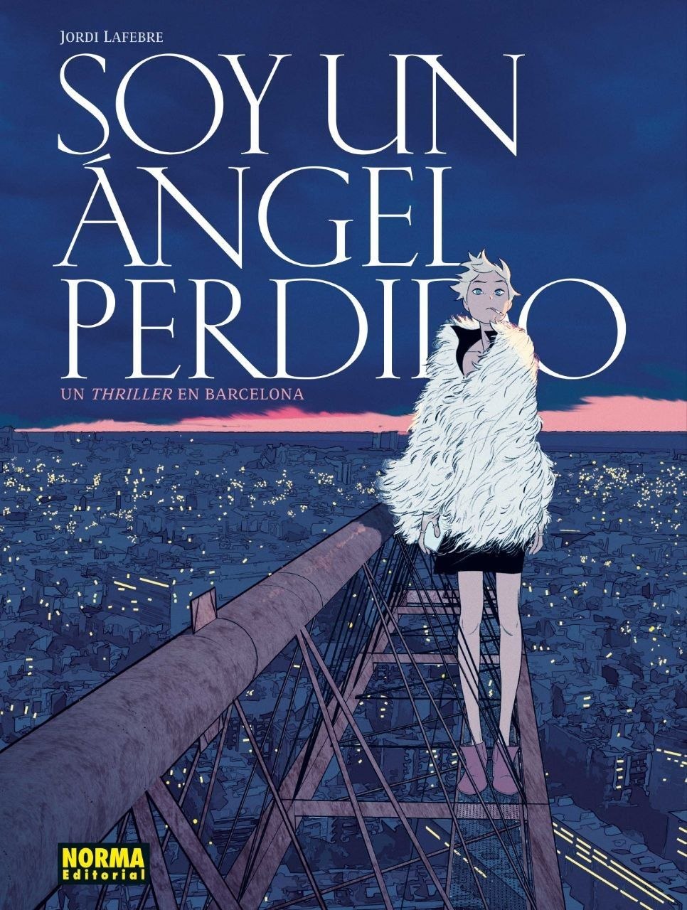 Portada ampliada de SOY UN ANGEL PERDIDO