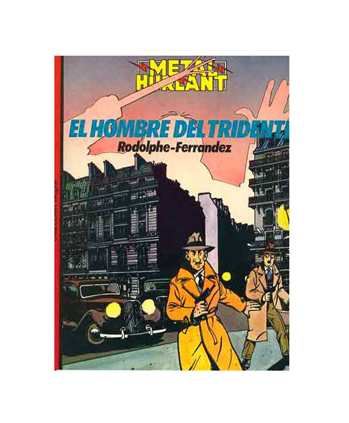 Portada ampliada de El Comisario Raffini (Eurocomics y Les Humanoïdes Associes)(1983-85)