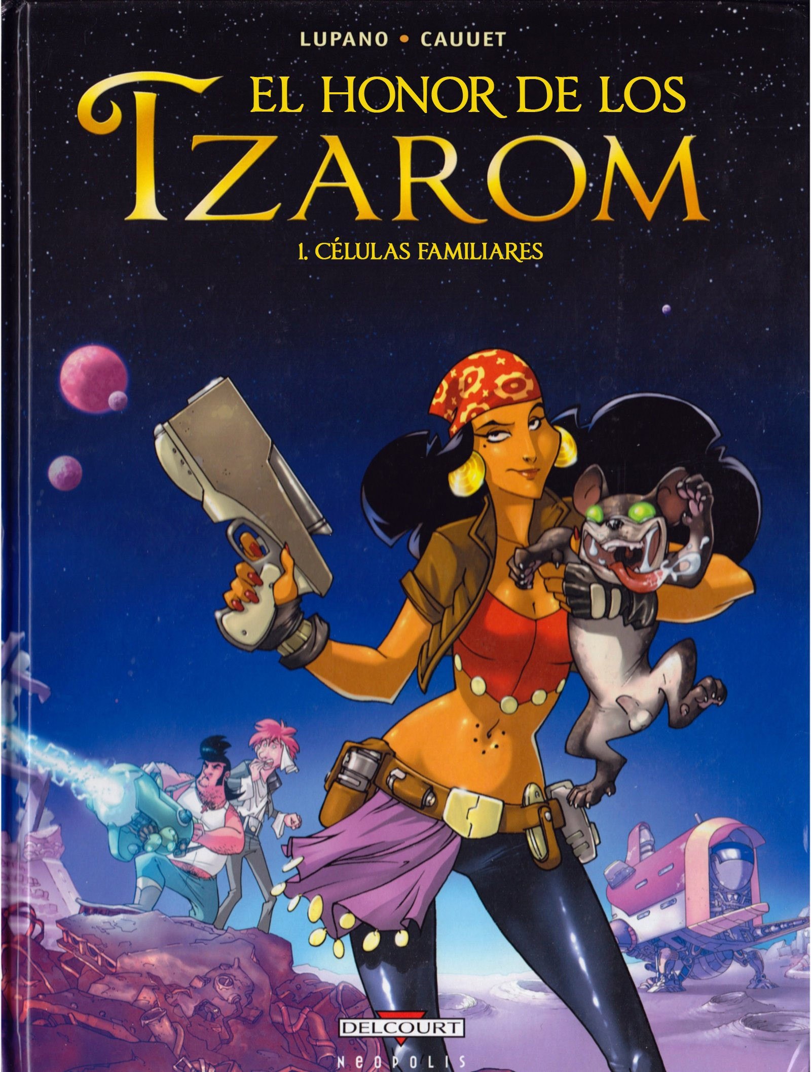 Portada ampliada de El honor de los Tzarom 2de2-completo(Lupano-Cauuet)