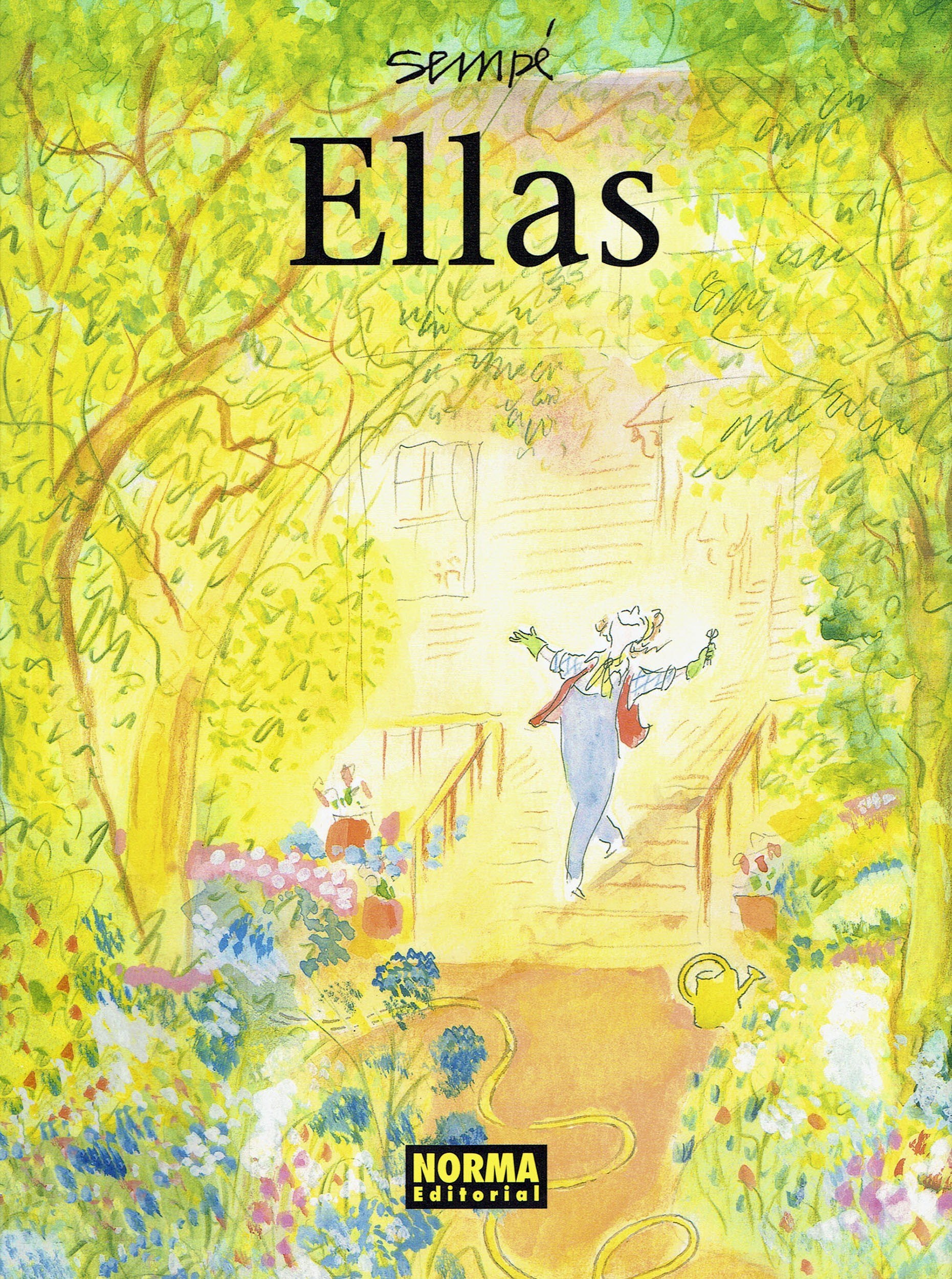 Portada ampliada de Ellos y Ellas (de J.Sempe)(Ed.Norma)(2015)