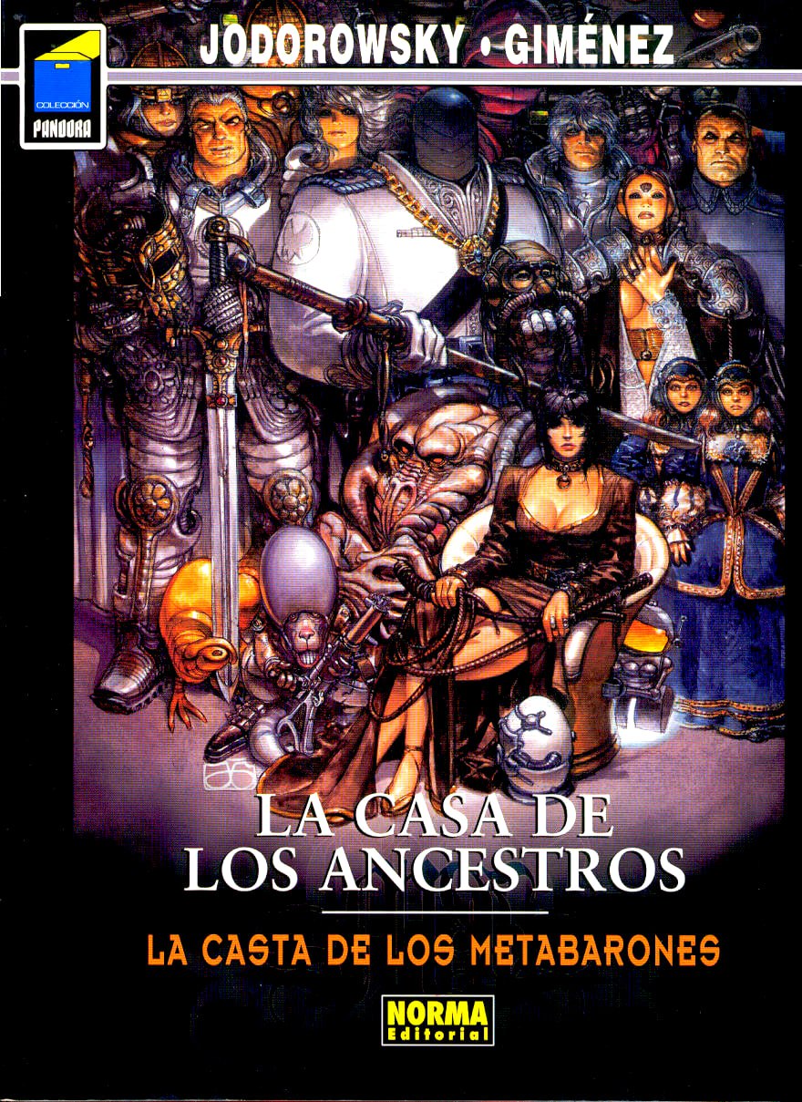 Portada ampliada de LA CASA DE LOS ANCESTROS LA CASTA DE LOS METABARONES