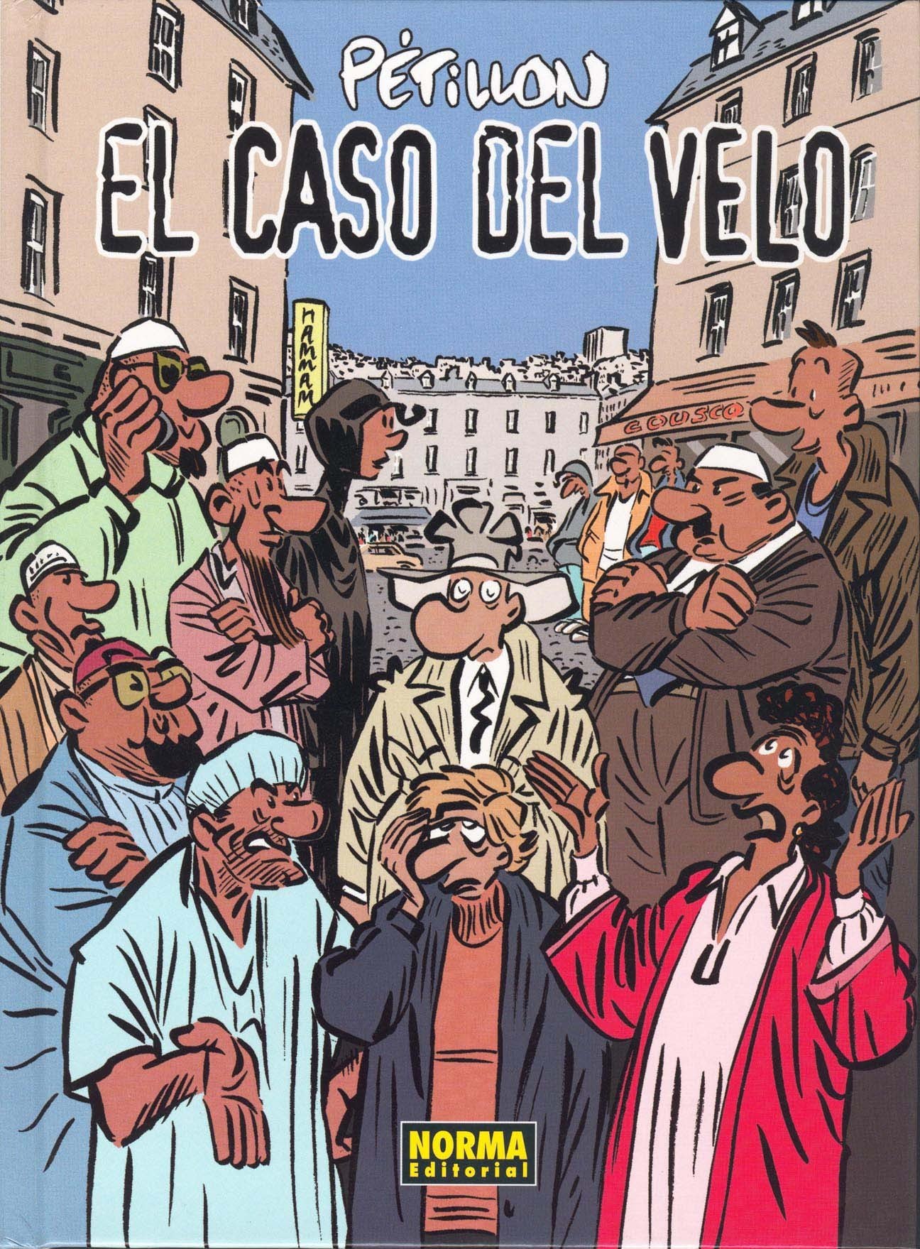 Portada ampliada de Jack Palmer (de R.Petillon)(Ed.Norma y Otras)(2006-2016)