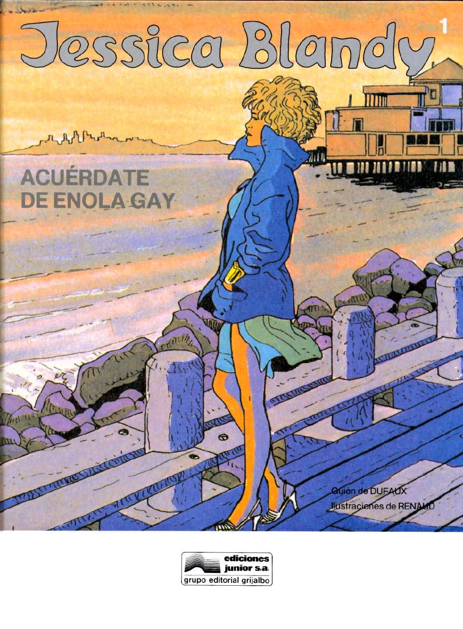 Portada ampliada de Jessica Blandy (de J.Dufaux y Renaud)(Ed.Junior)