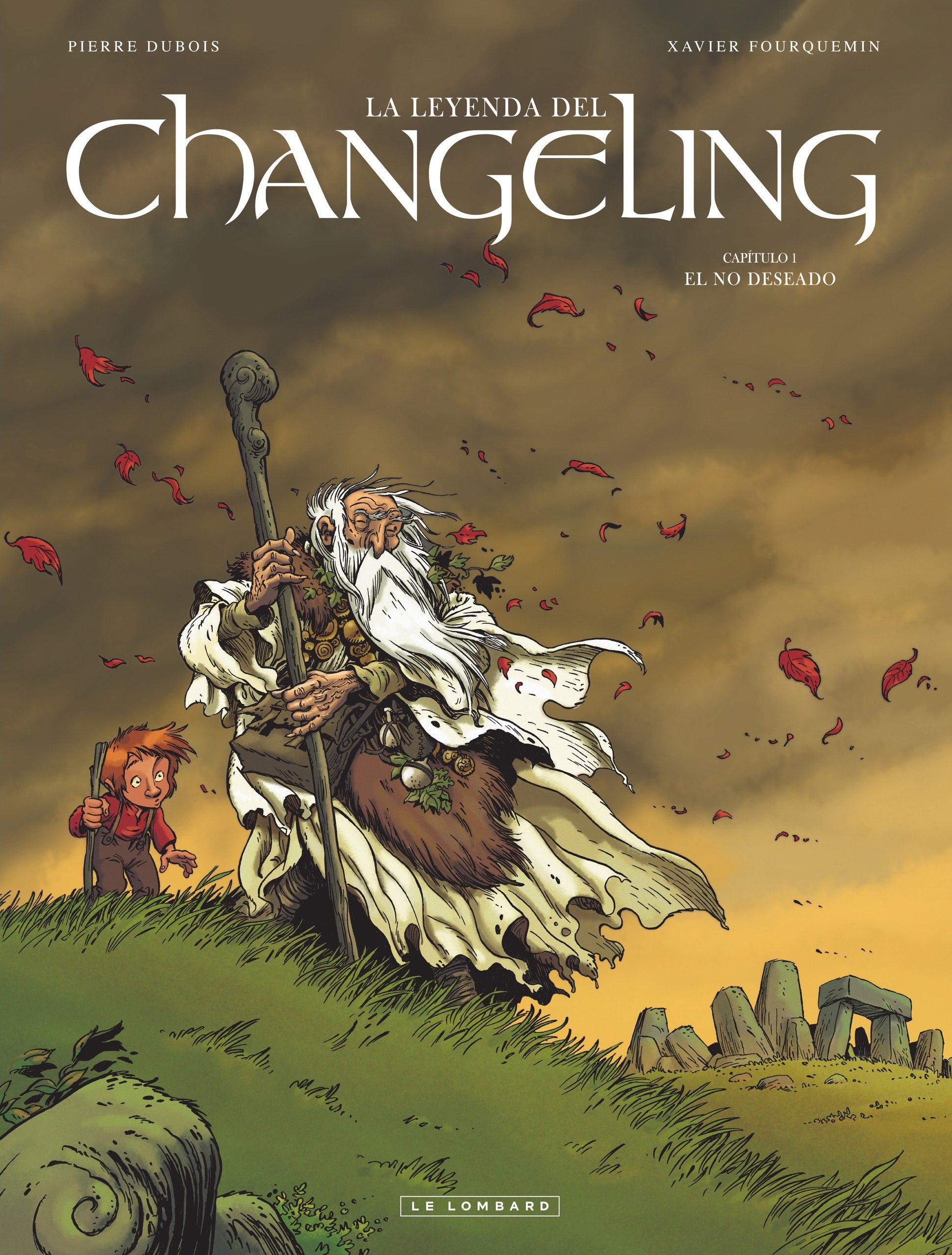 Portada ampliada de La leyenda del Changeling 5de5(Dubois y Fourquemin)(Le Lombard)(2008-2012)