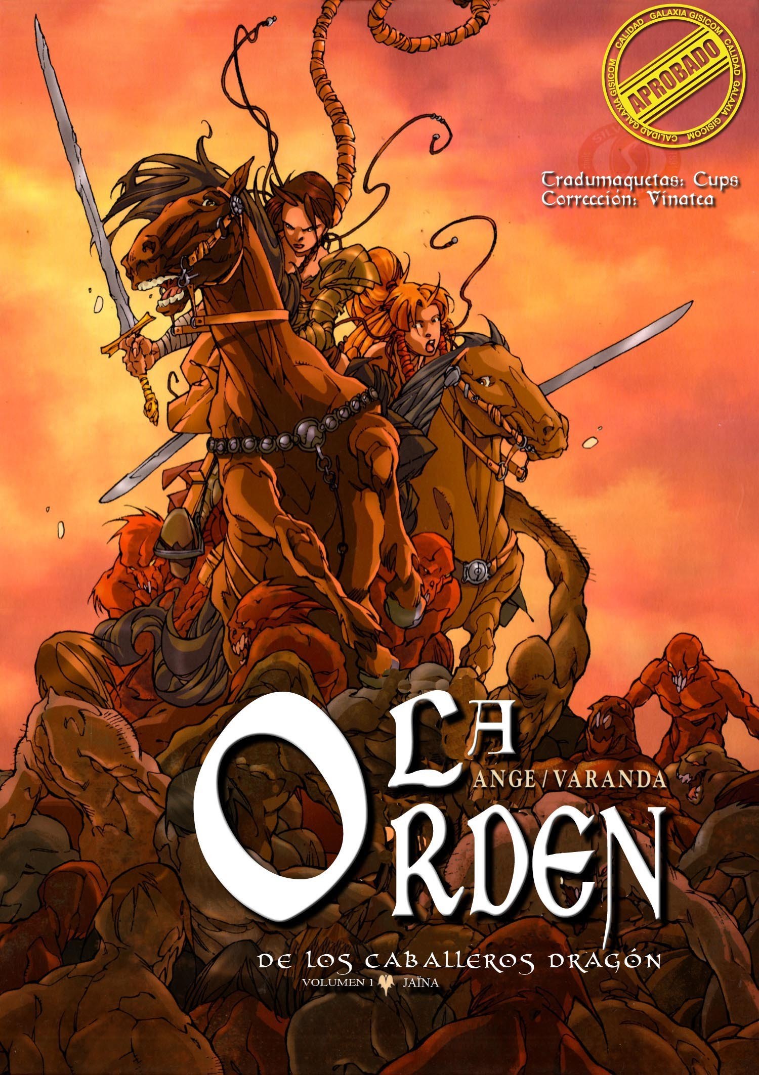 Portada ampliada de La Orden de los Caballeros Dragon (Soleil)(1998-2023)
