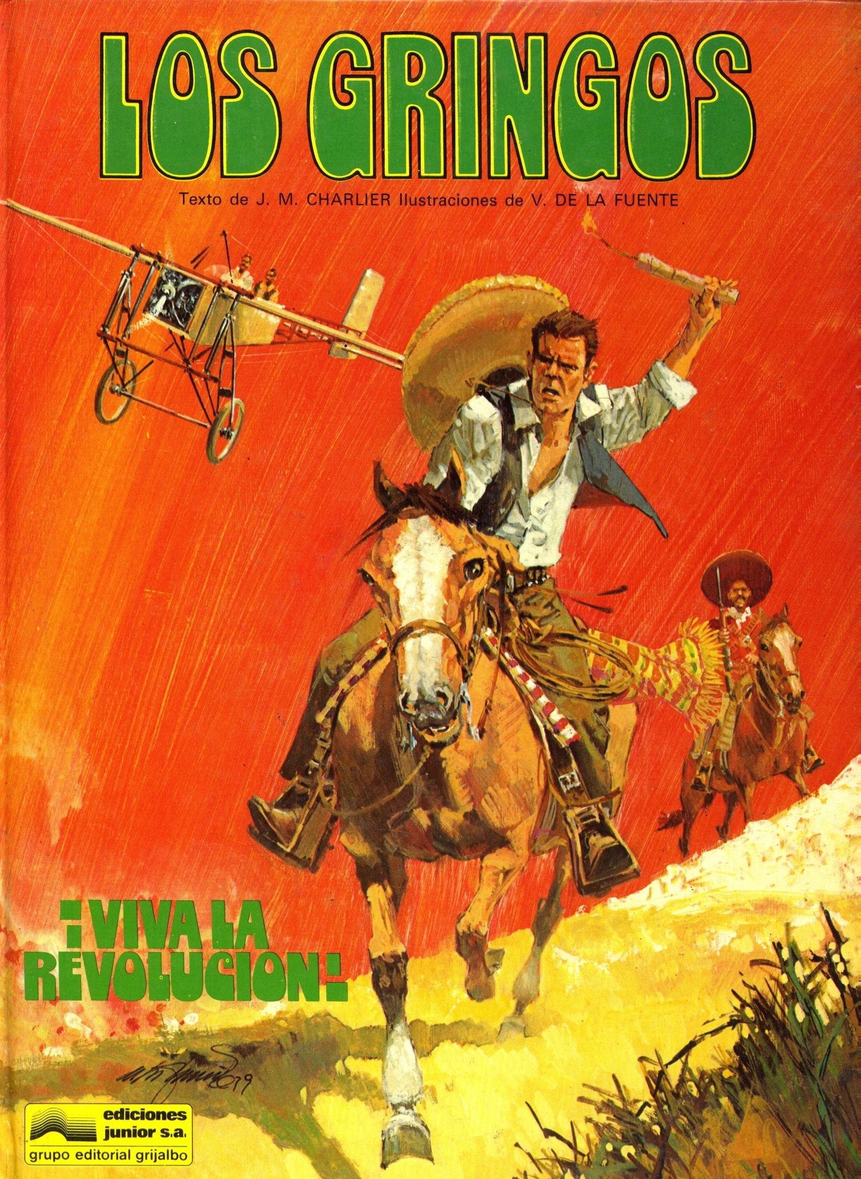 Portada ampliada de Los Gringos