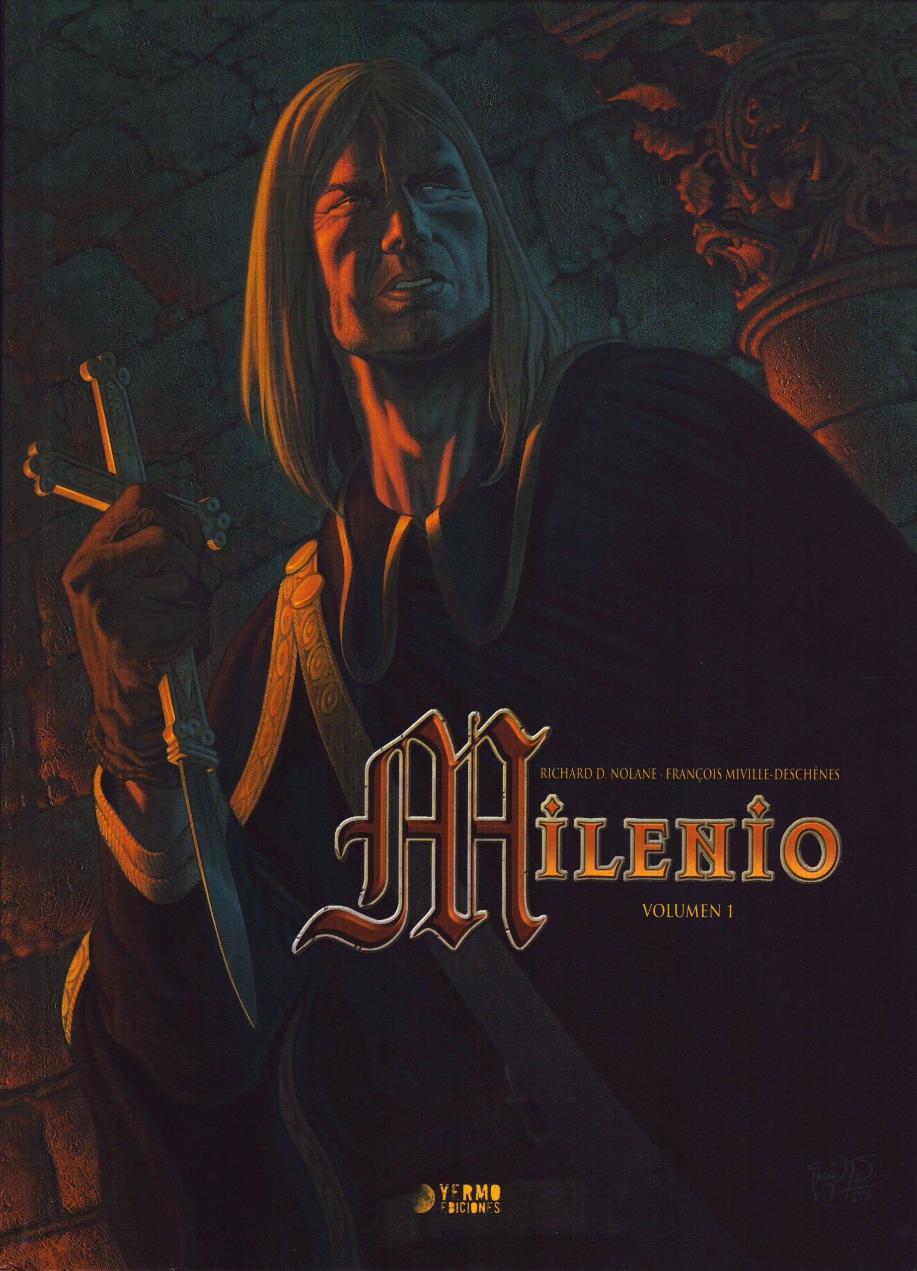 Portada ampliada de Milenio (Yermo)(2017-18)