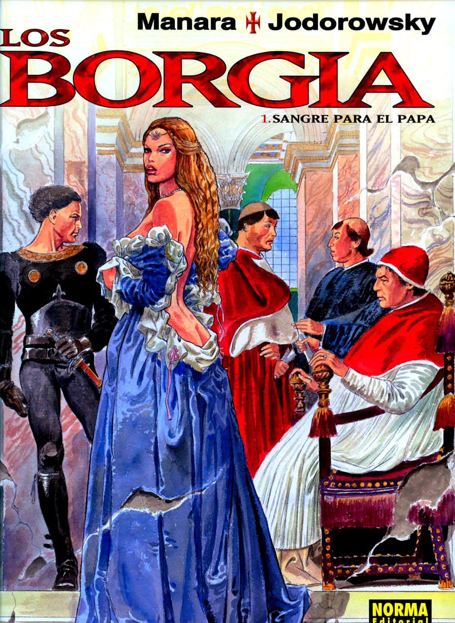 Portada ampliada de LOS BORGIA