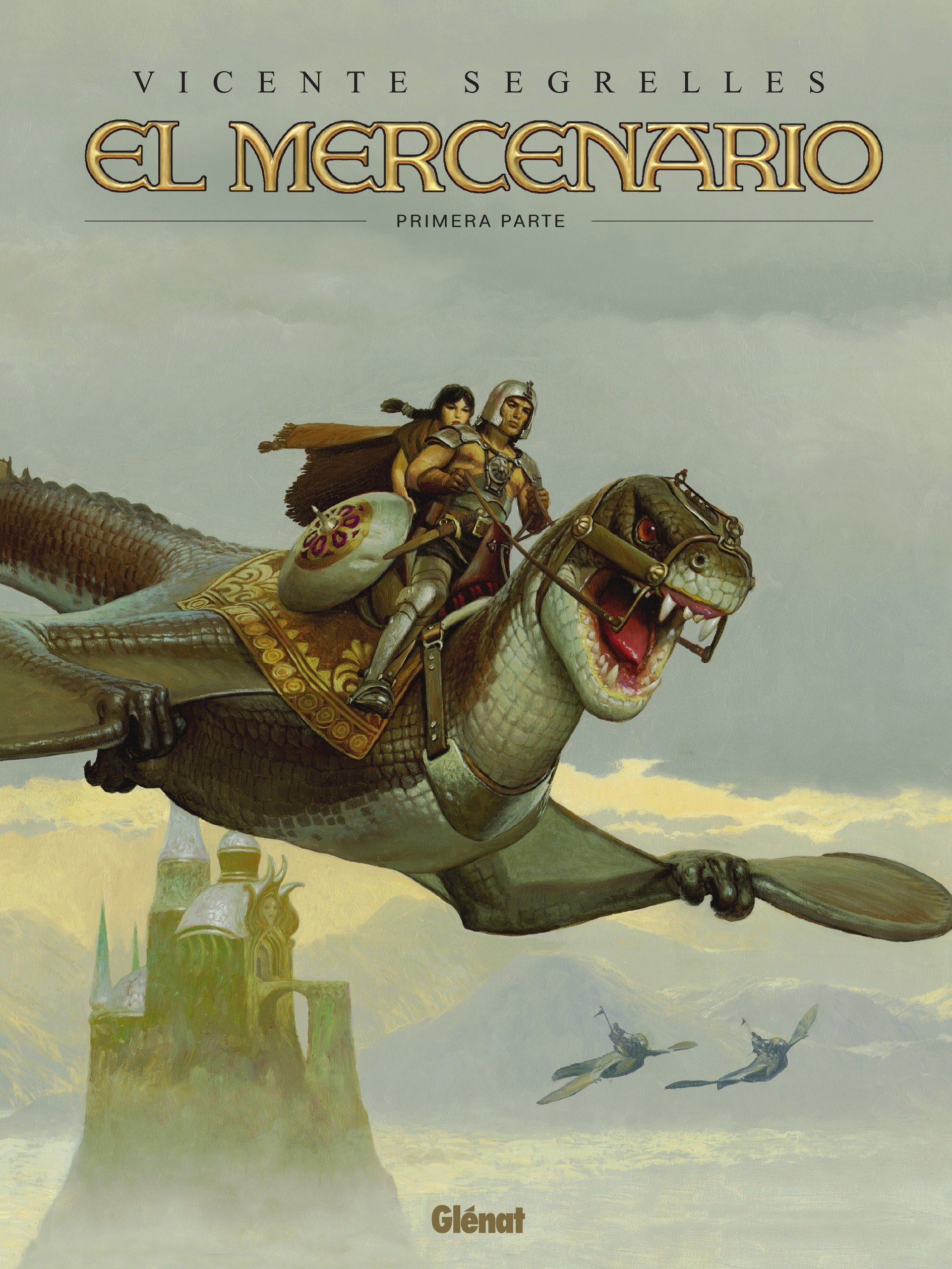 Portada ampliada de Segrelles, Vicente - EL Mercenario - Integral - 2021 - Glenat -