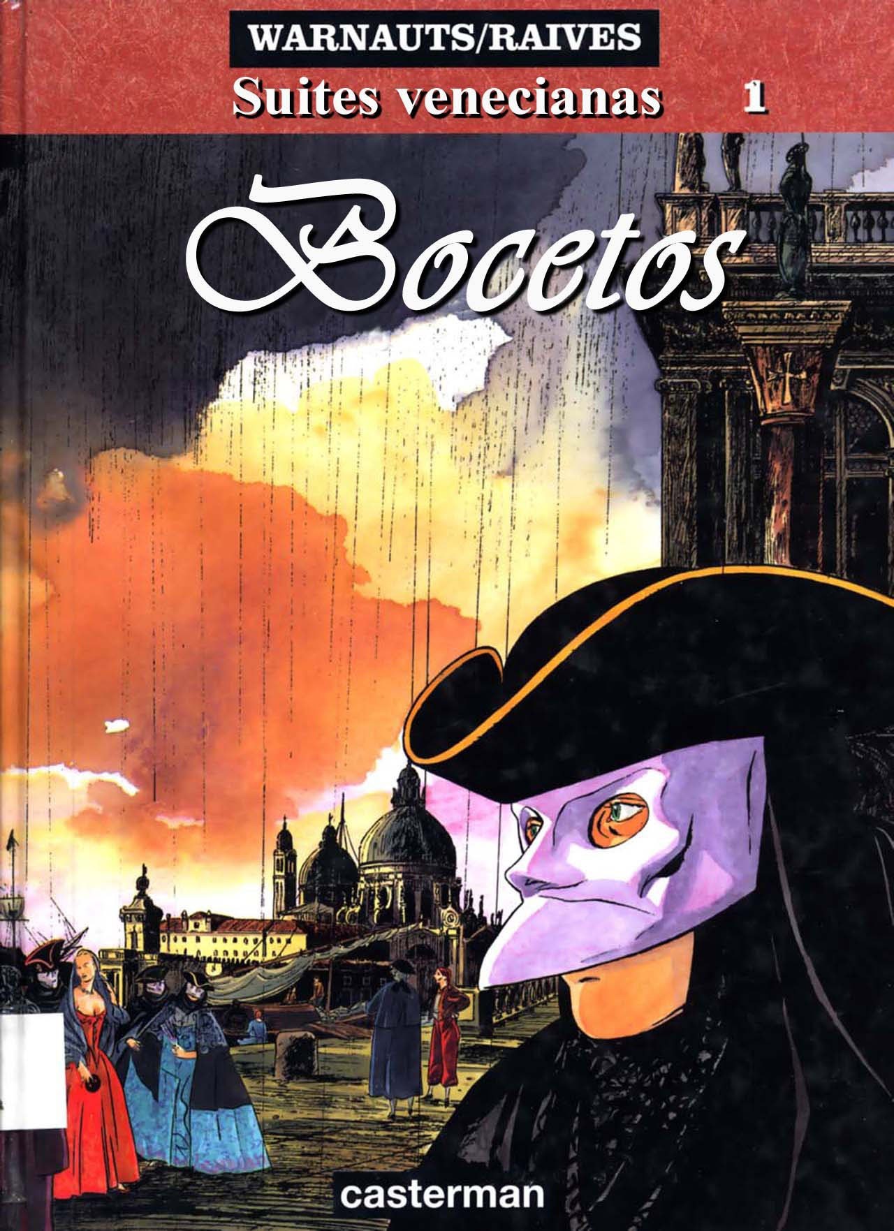 Portada ampliada de Suites venecianas (de Warnauts y Raives)