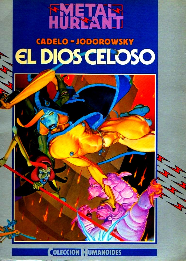 Portada ampliada de EL DIOS CELOSO