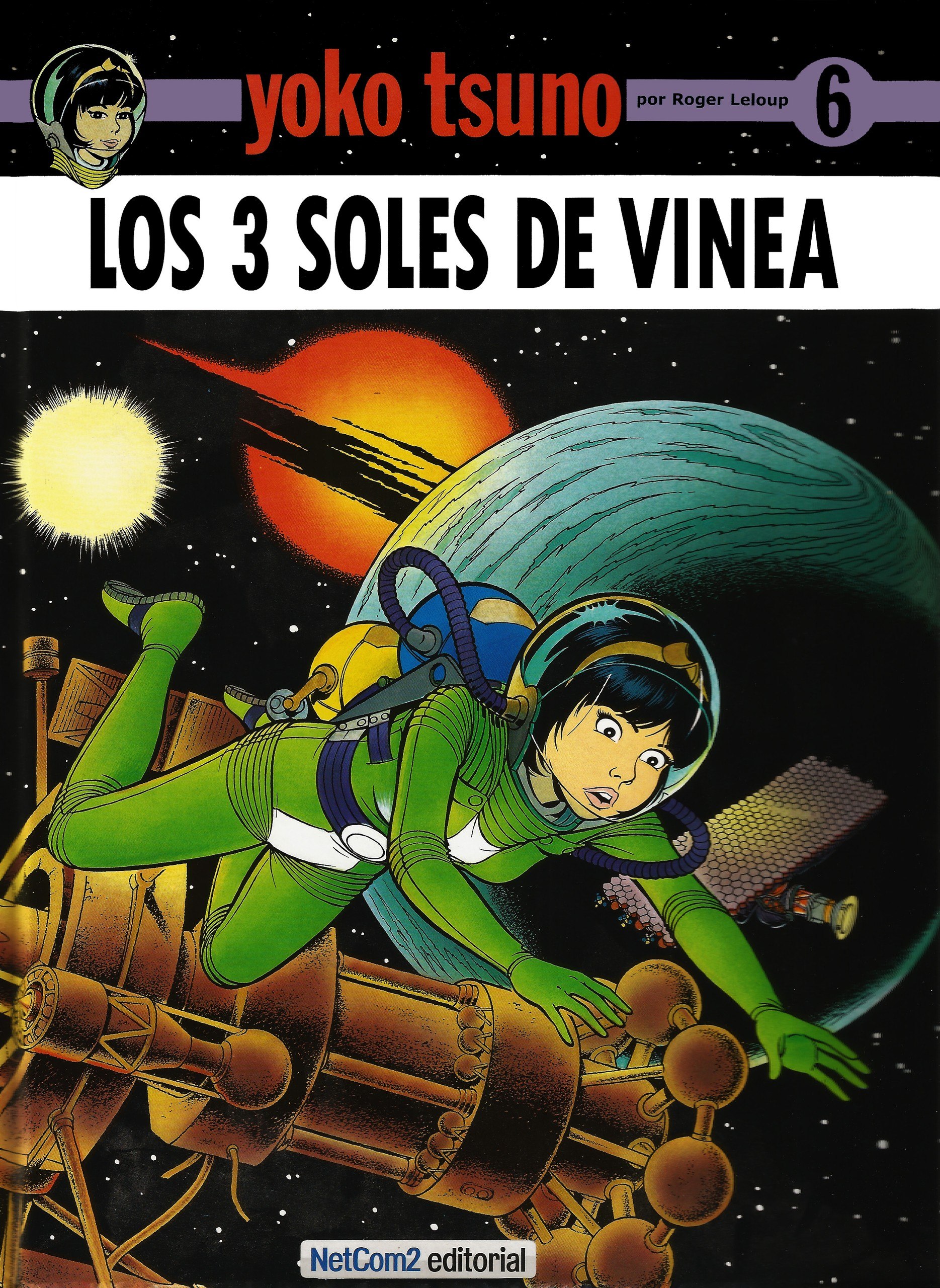 Portada ampliada de Yoko Tsuno (de R.Leloup)(Ed.NETCOM2)(2012-13)