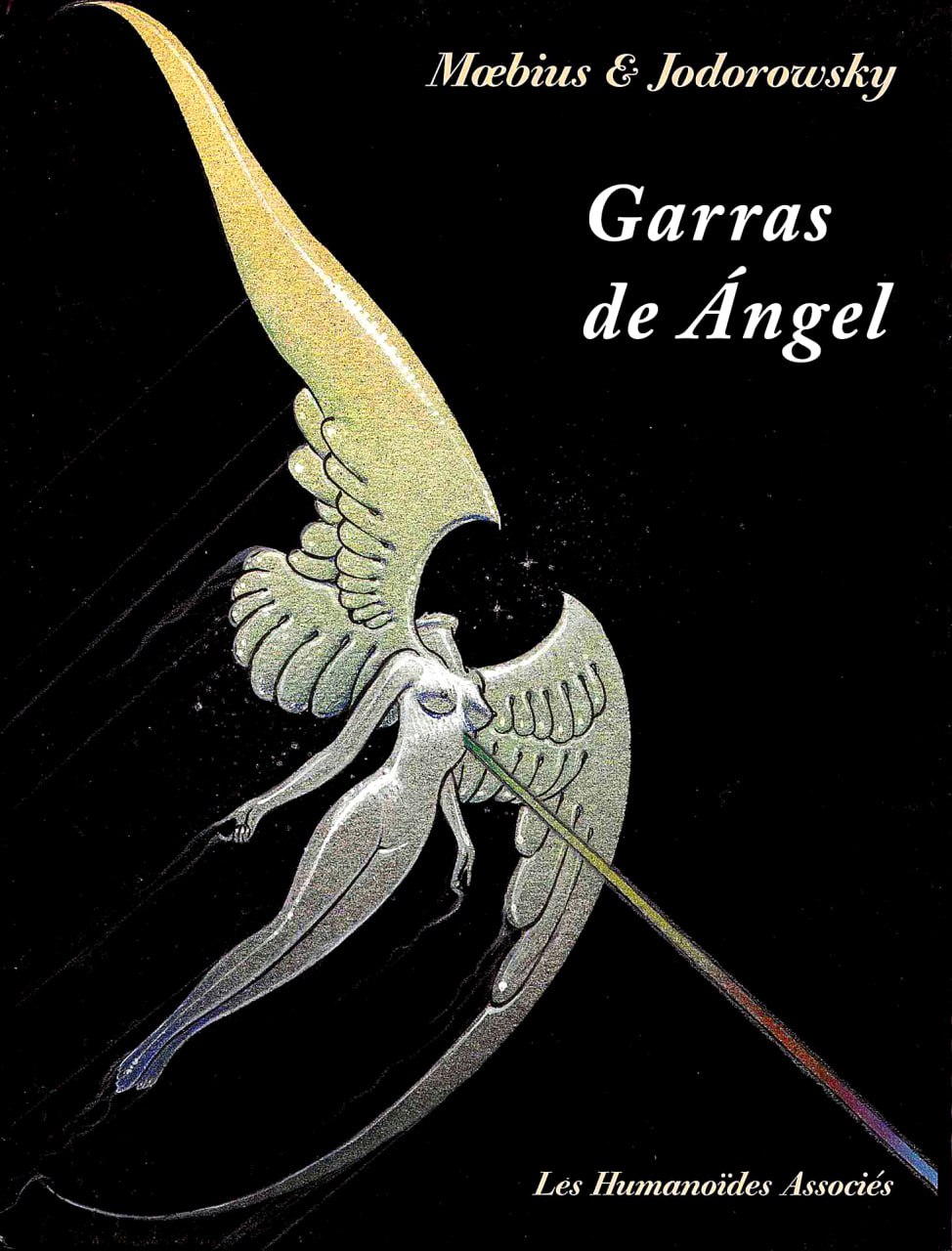 Portada ampliada de Garras de Ángel