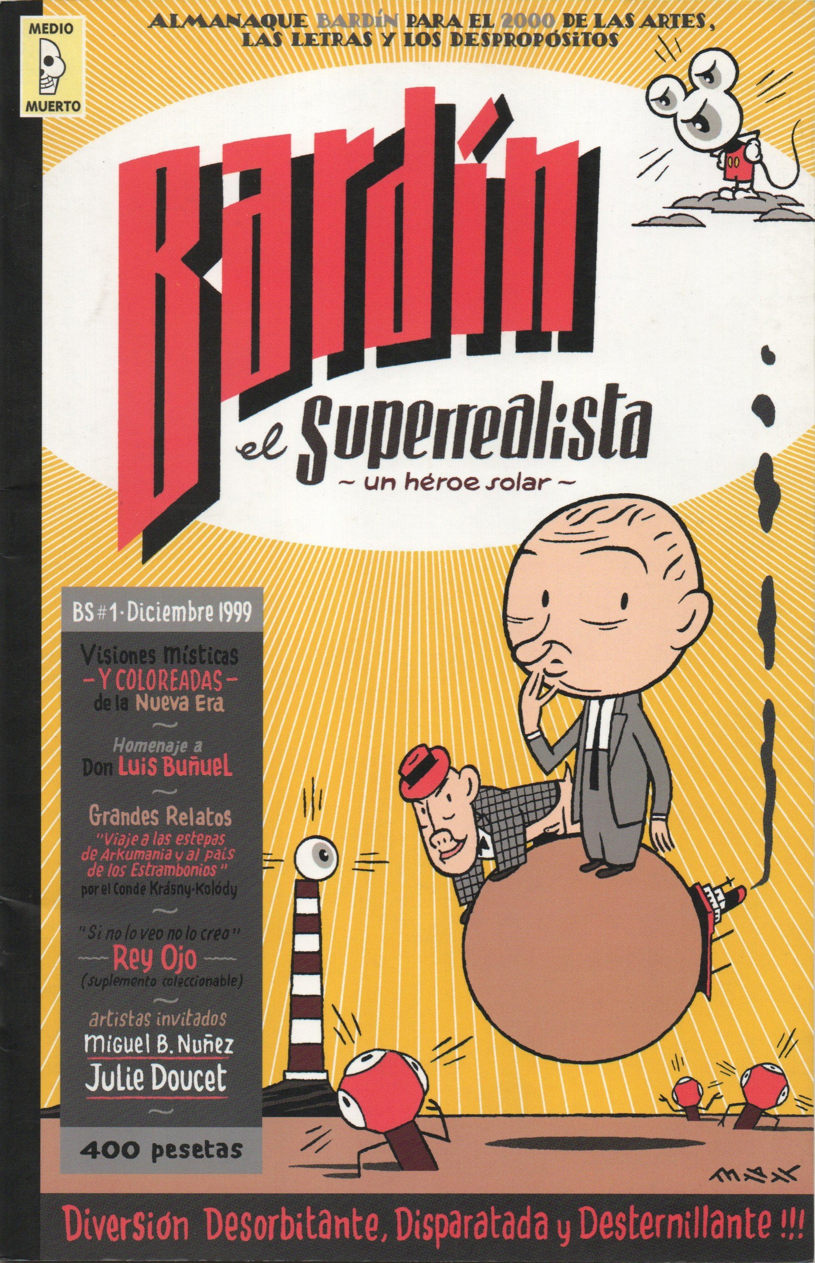 Portada ampliada de Bardin - El Superrealista (Inreves)(1999-2000)