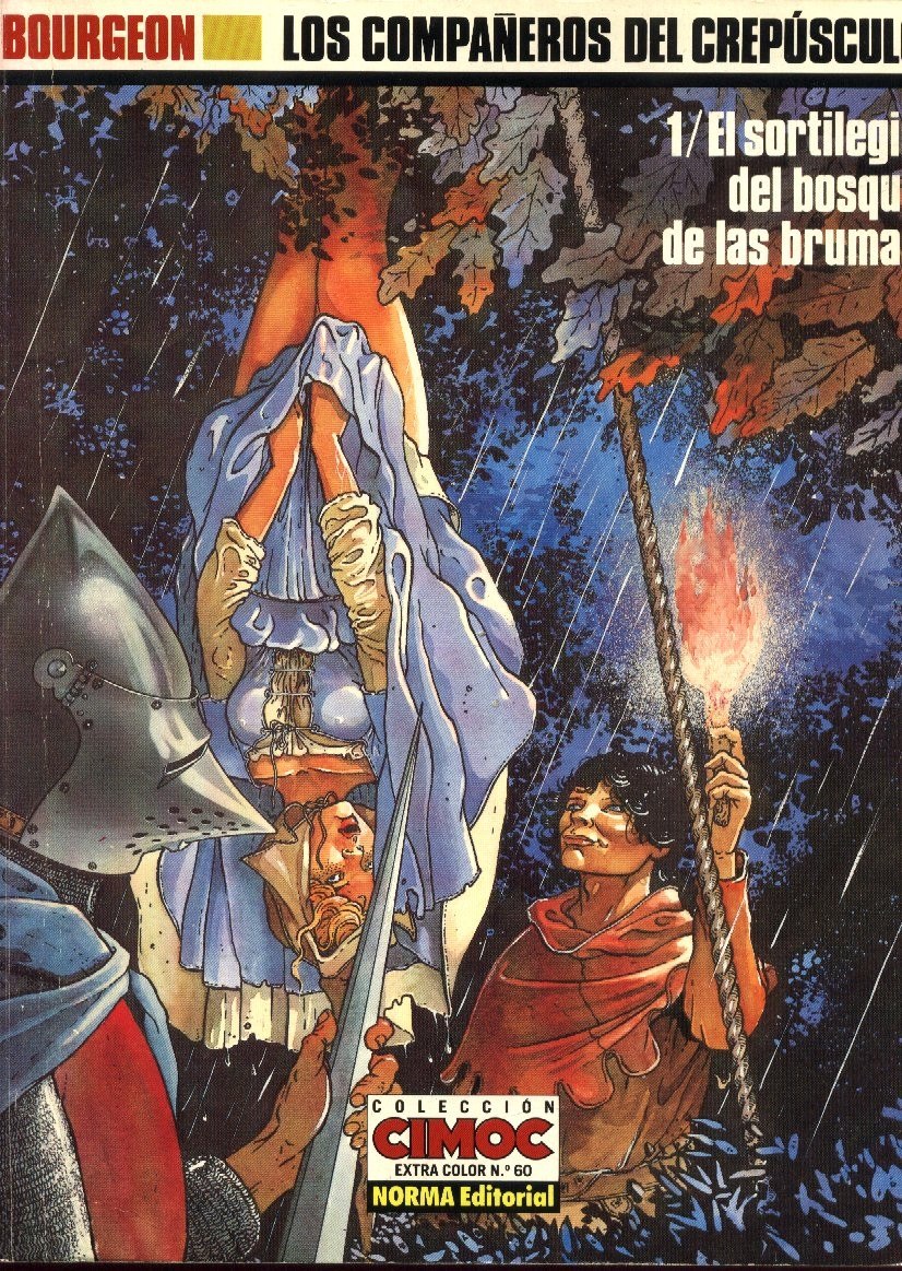 Portada ampliada de Bourgeon - Los compañeros del crepúsculo