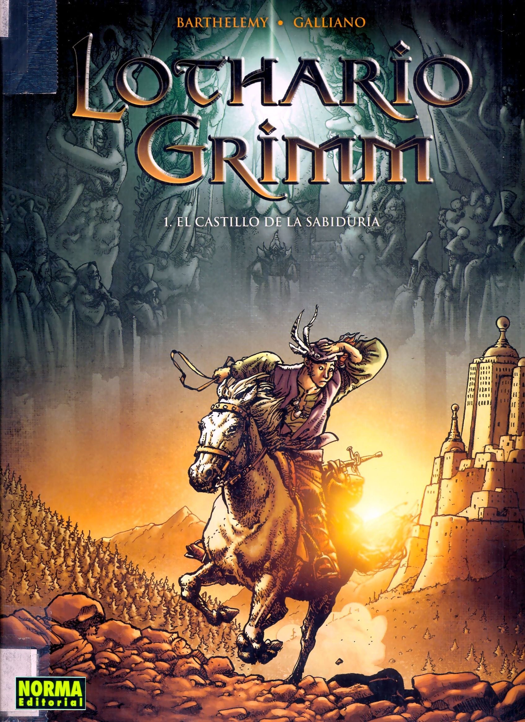 Portada ampliada de Lothario Grimm (Les Humanoïdes Associes)(2002-06)