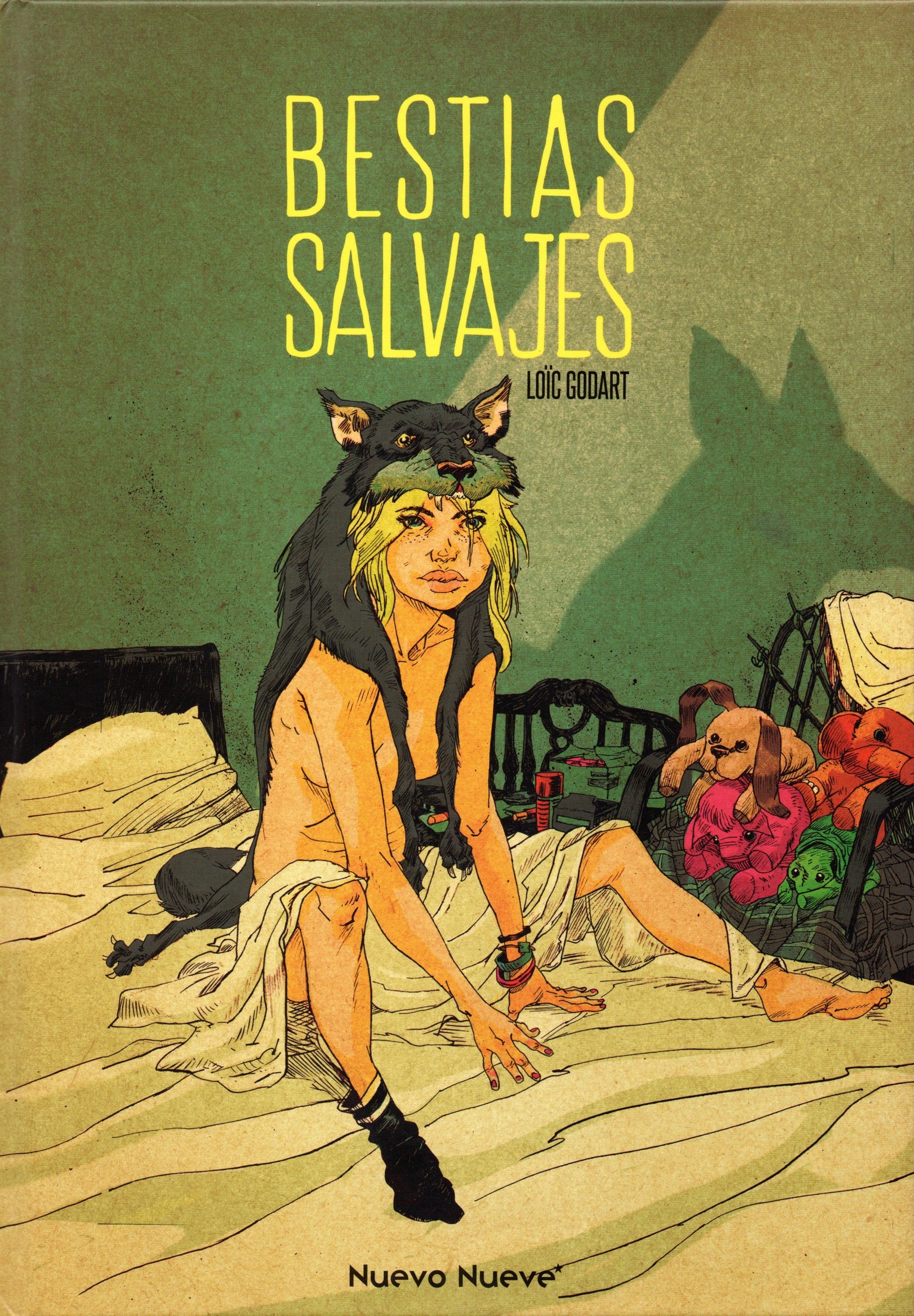 Portada ampliada de Bestias salvajes - Loic Godart (martinchuc & Trite)(CRG)