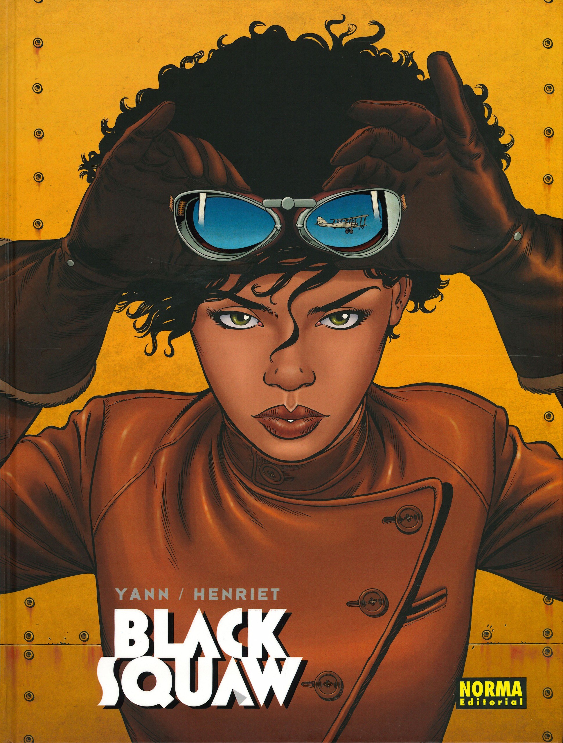 Portada ampliada de Black squaw. Integral - Yann & Henriet (xavib)(CRG)