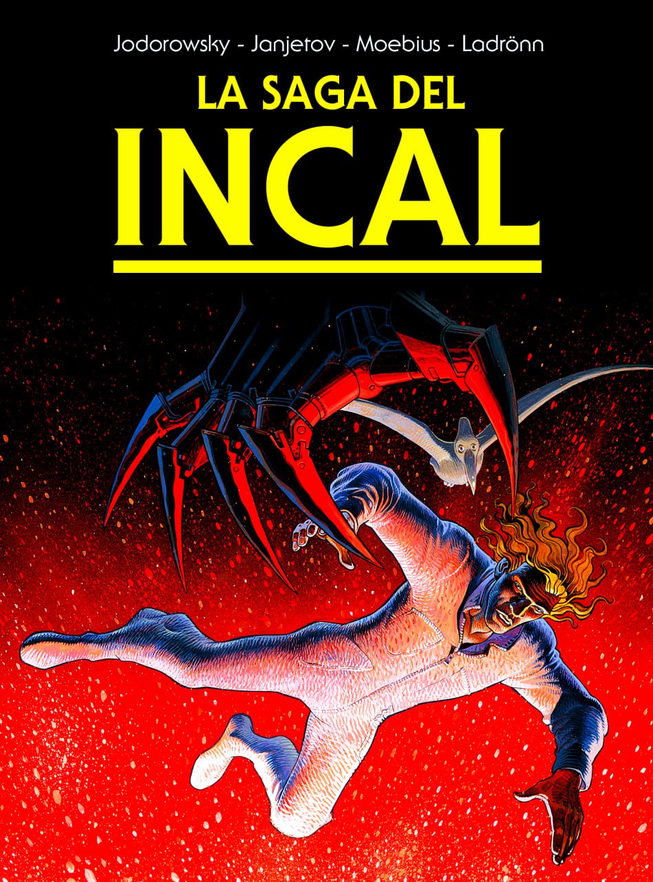Portada ampliada de LA SAGA DEL INCAL