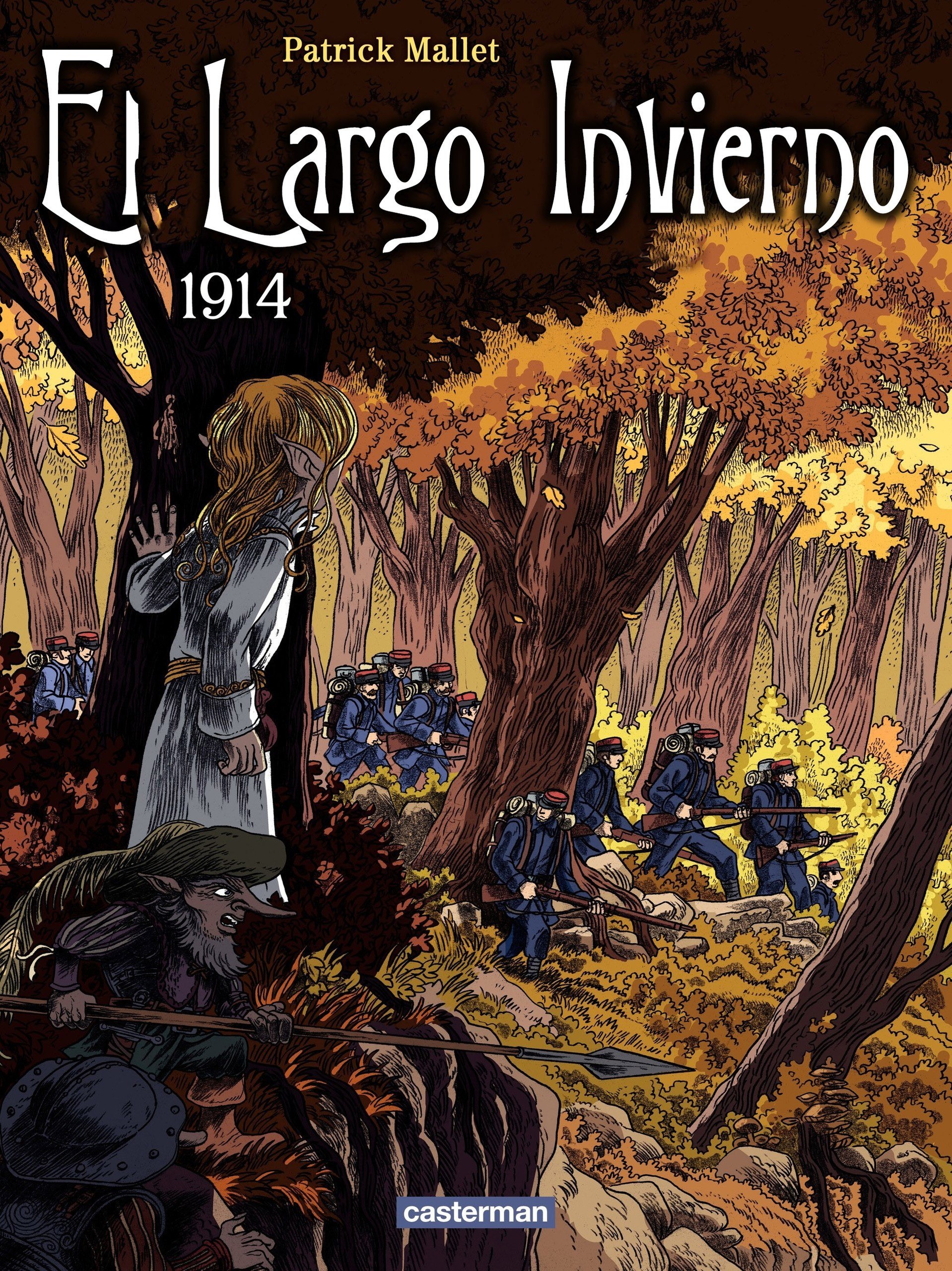 Portada ampliada de El Largo Invierno