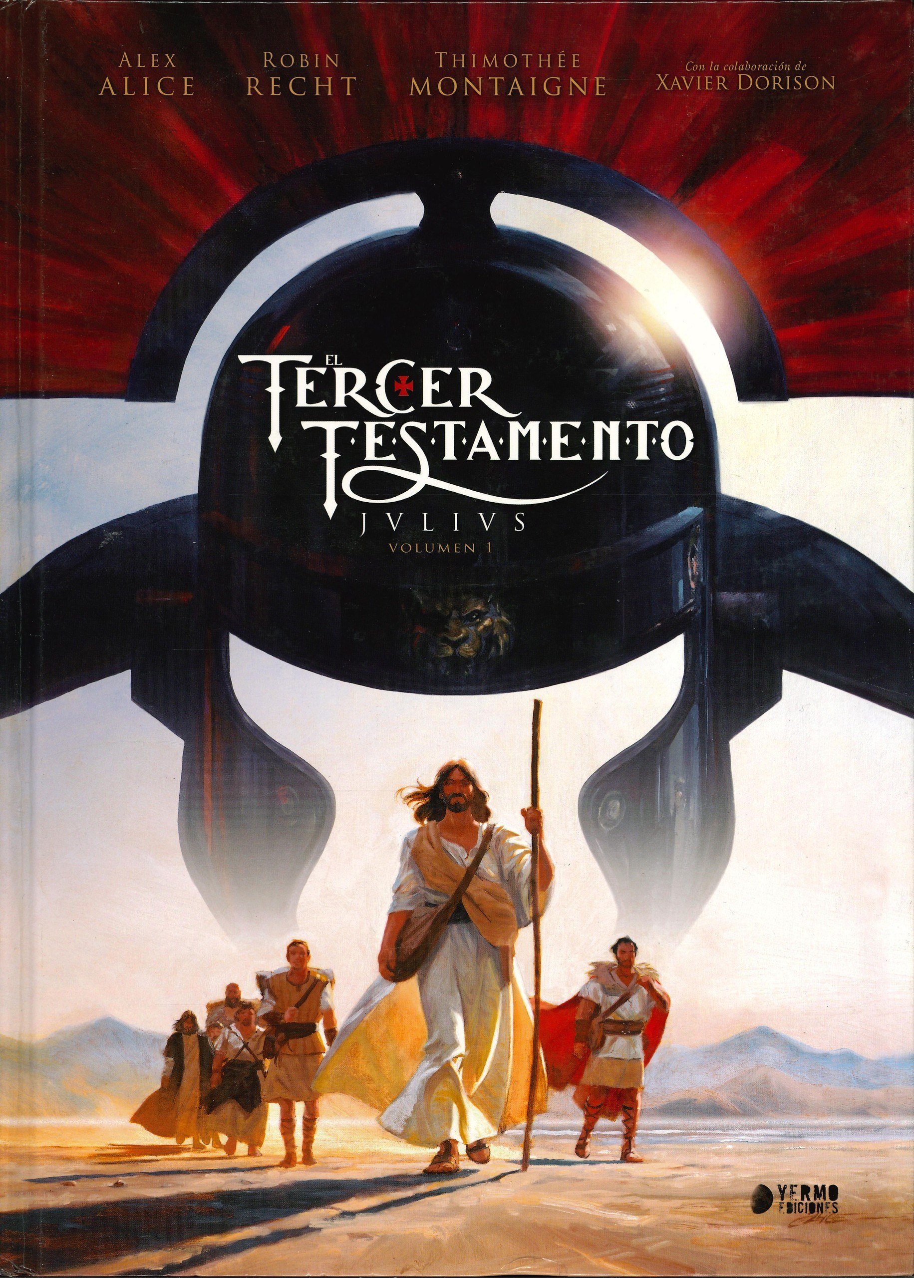 Portada ampliada de El Tercer Testamento - Julius (Yermo)(2016-19)