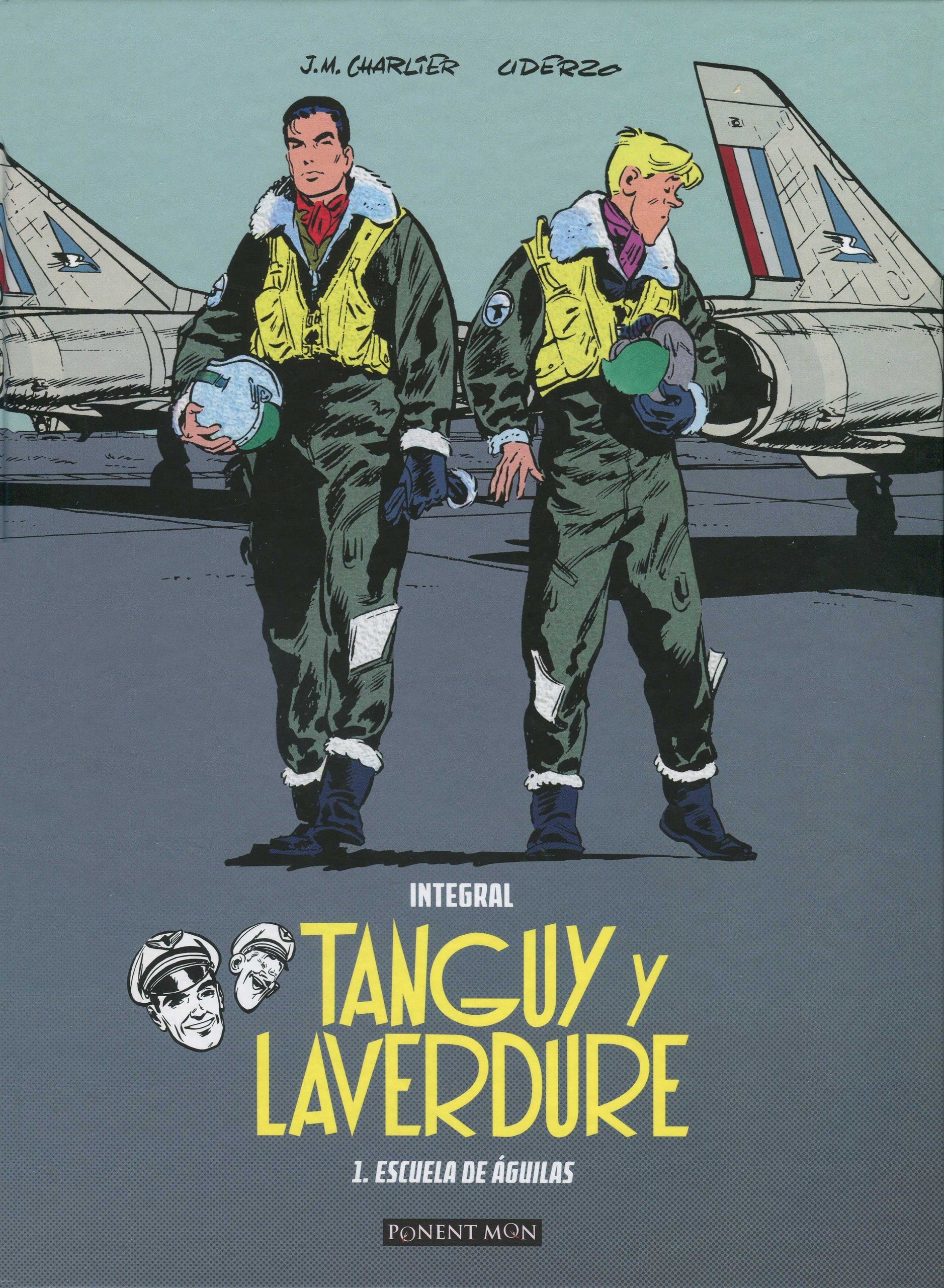 Portada ampliada de Tanguy y Laverdure - Integral (Ponent Mon)(2014-23)