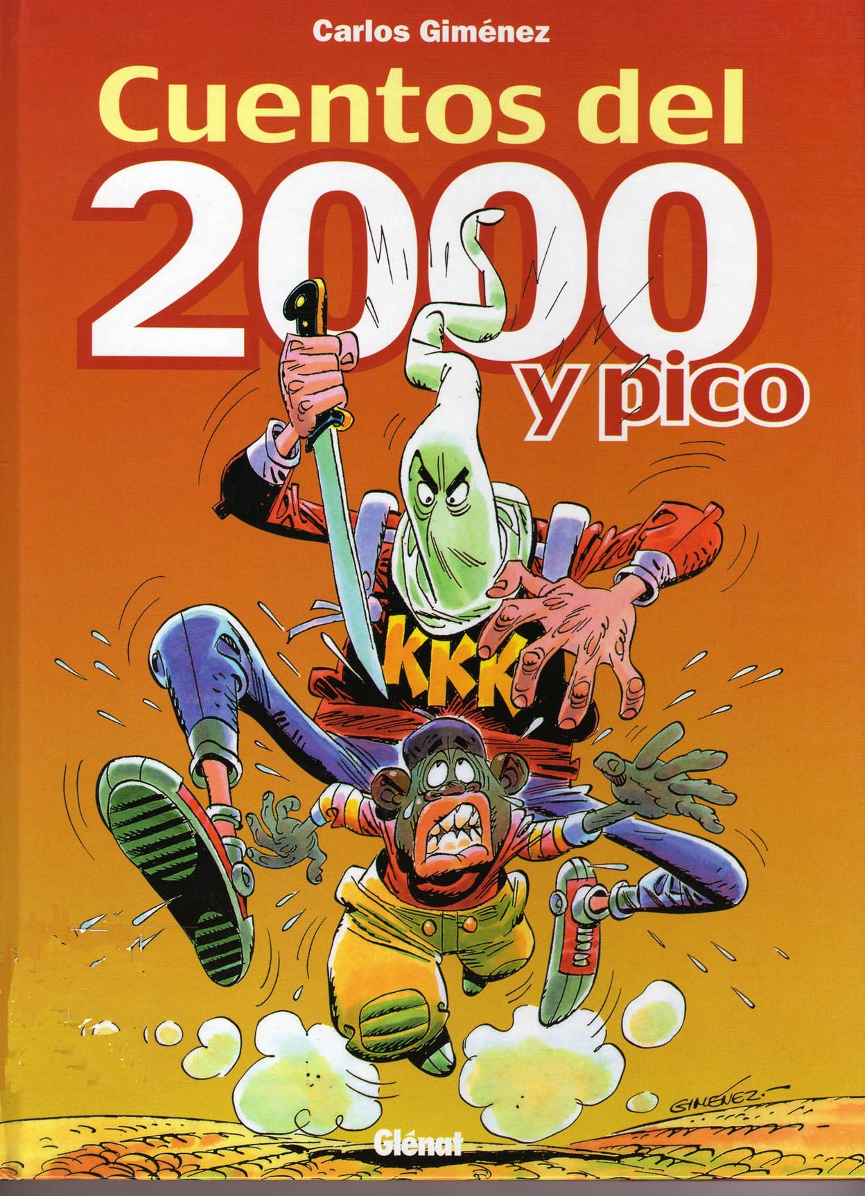 Portada ampliada de Carlos Gimenez - Cuentos del 2000 y pico por Harold Raymond