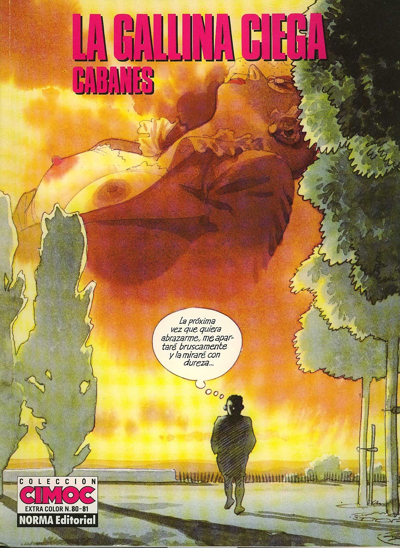 Portada ampliada de CEC 80-81 La Gallina Ciega de Cabanes por Kit Walker (CRG)